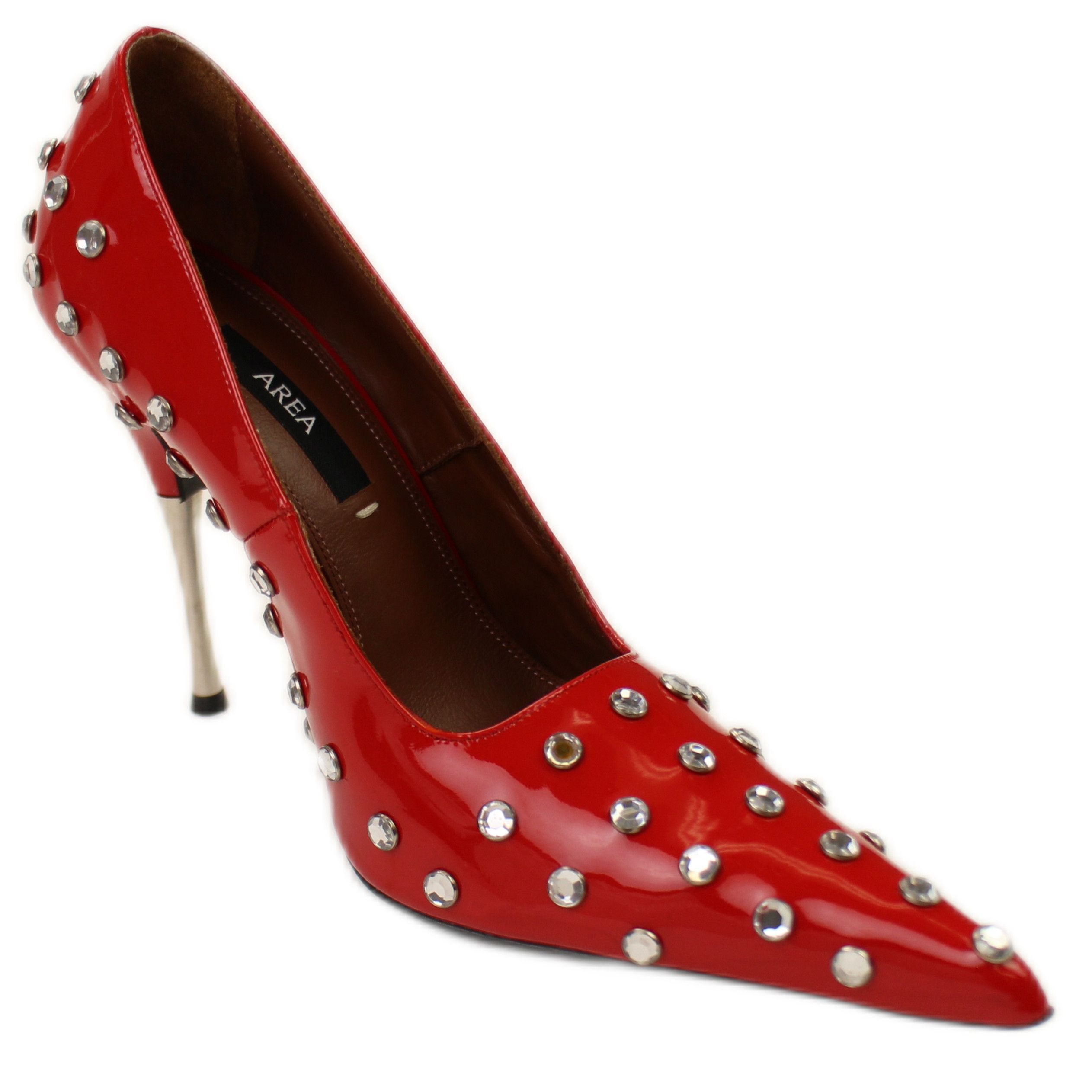 image of Area Polka Dot Studded Pump Size 39 Shoes, Women's