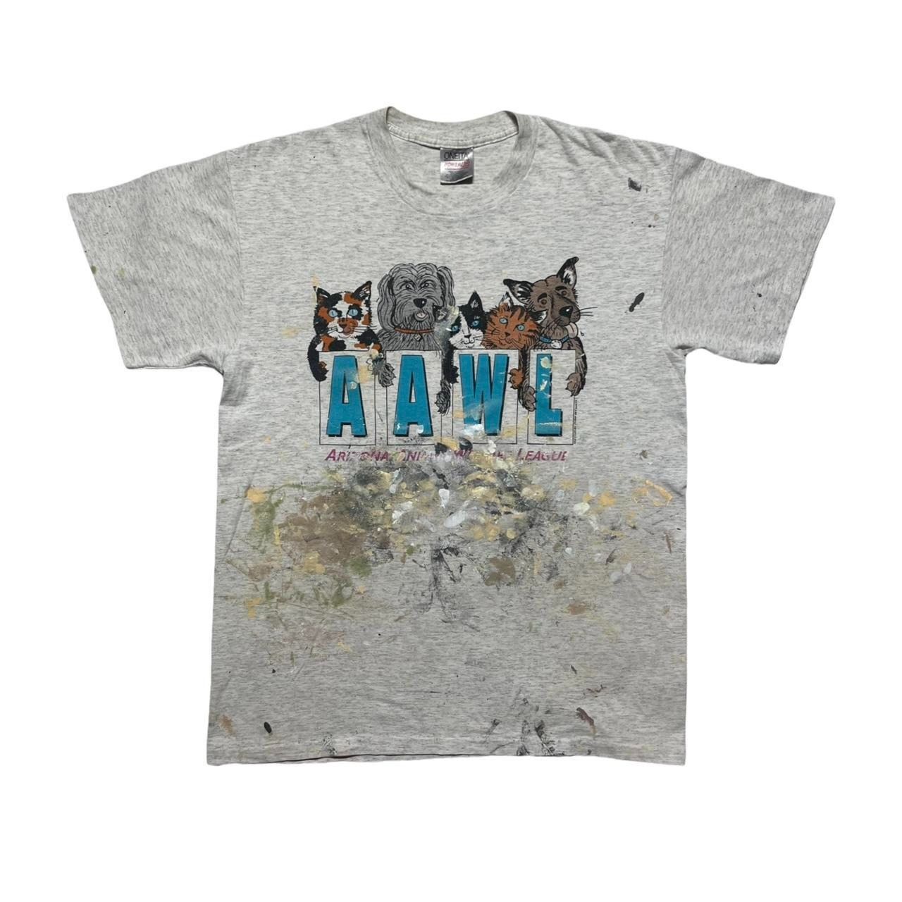 Vintage Vintage Animal Hospital Painted T-Shirt Size US L / EU 52-54 / 3 - 1 Thumbnail