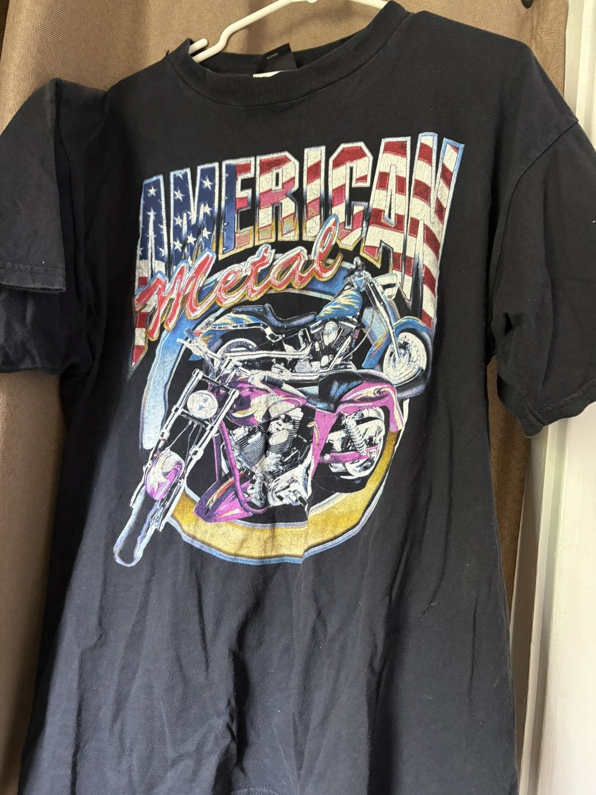 Other Vintage American metal T-shirt Size US XL / EU 56 / 4 - 1 Thumbnail