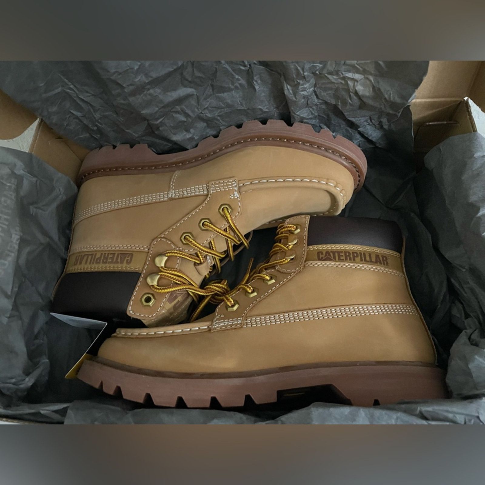 Caterpillar CAT Caterpillar Colorado 2.0 Moc Toe Boot Honey Men 7 Size US 7 / EU 40 - 13 Thumbnail