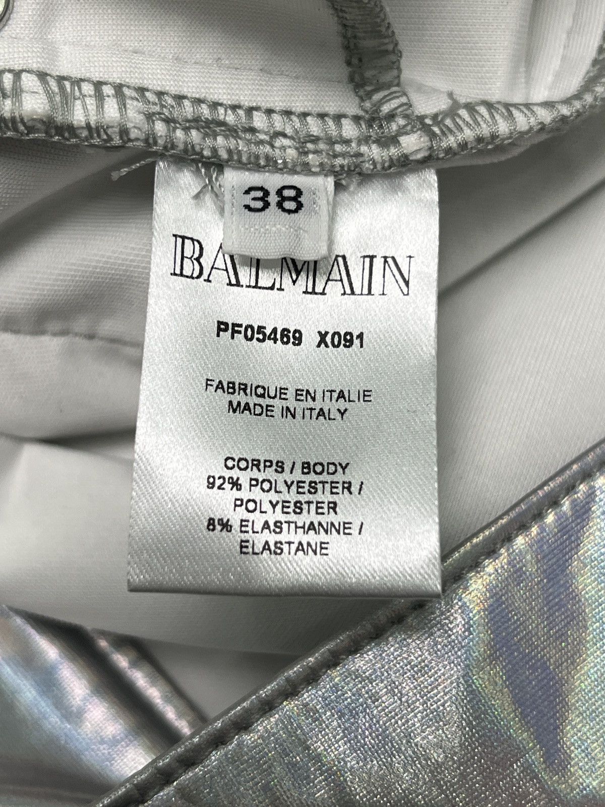 Balmain Balmain Laser Skinny Trousers Size 26" / US 2 / IT 38 - 12 Thumbnail