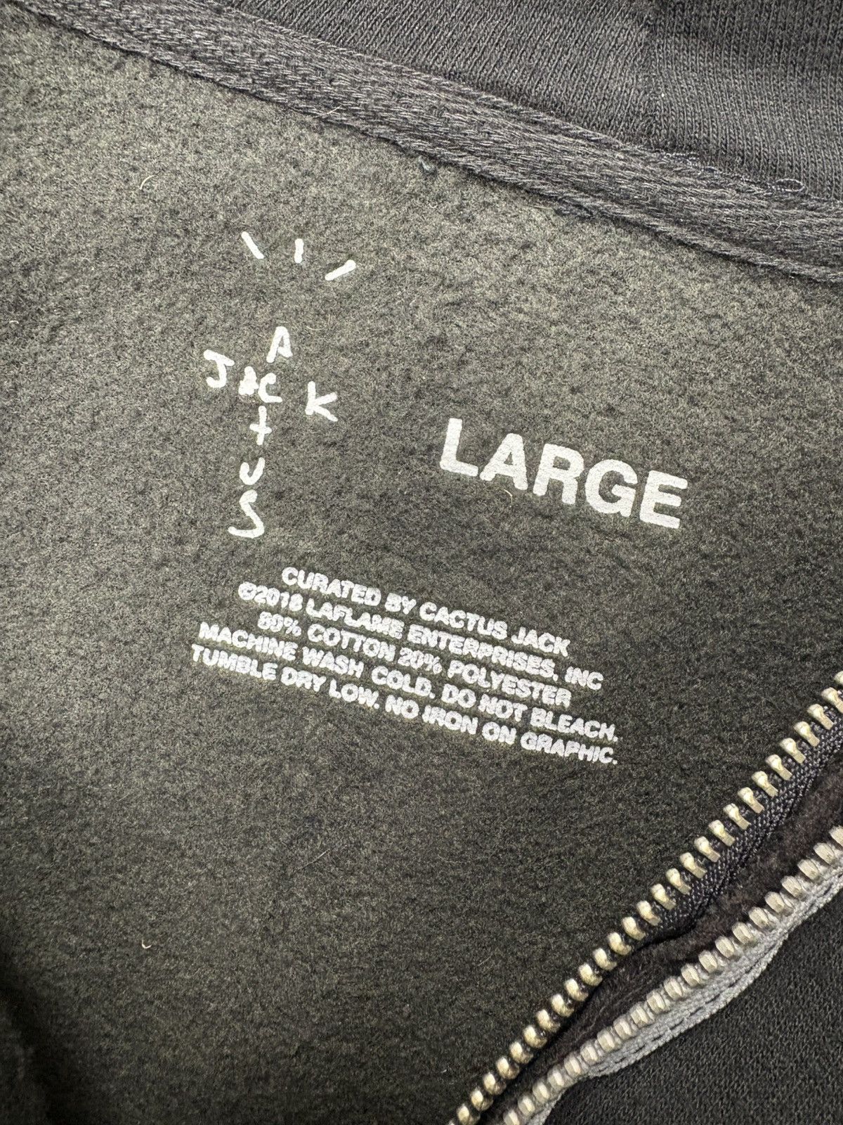 Adamneven × Travis Scott Adamaneven Cactus Jack Half-Zip Hoodie Size US L / EU 52-54 / 3 - 11 Thumbnail