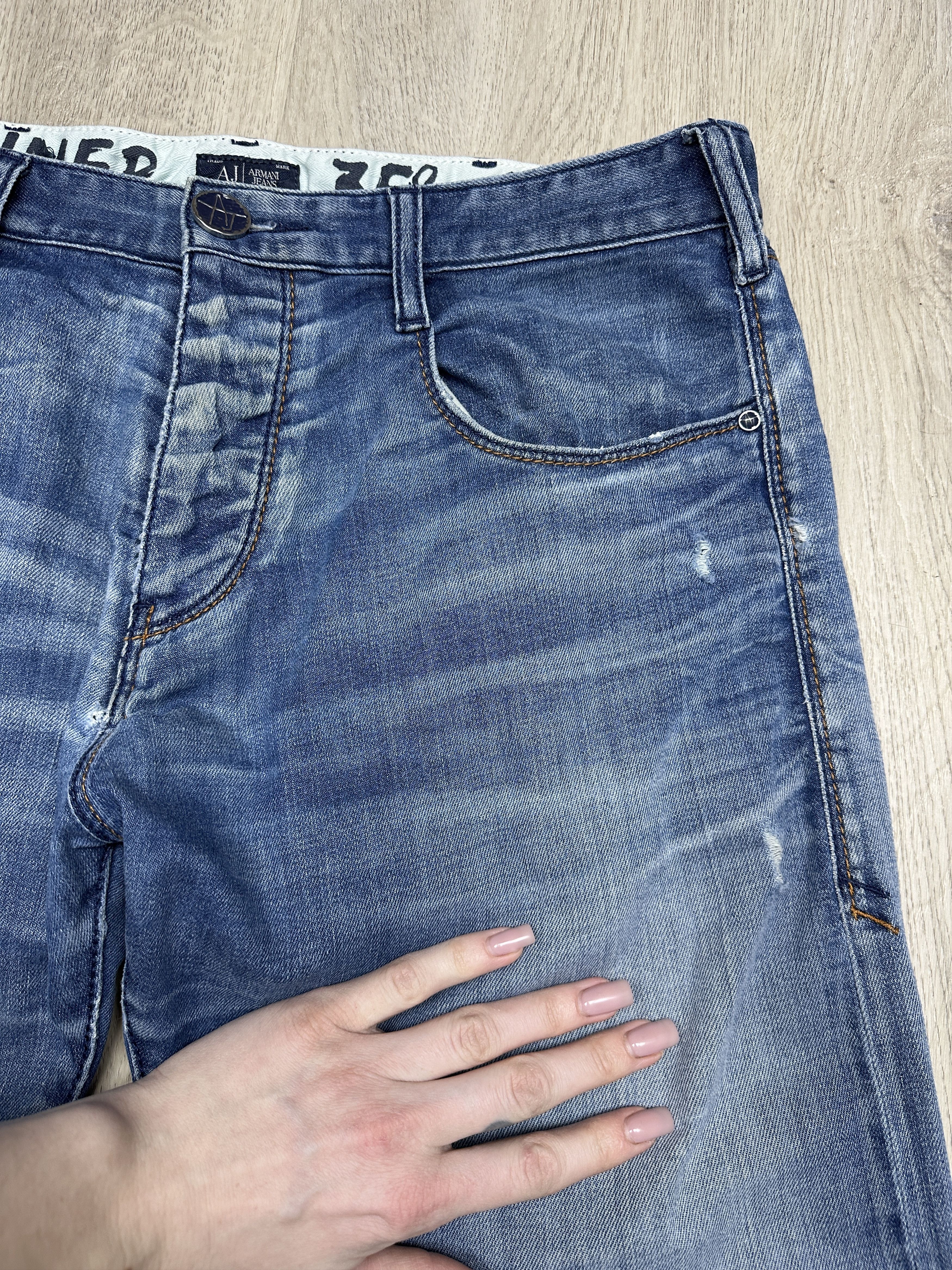 Armani Armani Jeans Vintage Mens Denim Pants Jeans Size US 32 / EU 48 - 8 Thumbnail