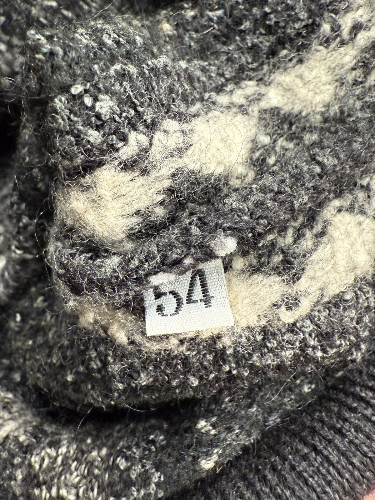 Hugo Boss Hugo Boss Vintage Wool Pattern Knit Polo Sweater 54 Italy Size US M / EU 48-50 / 2 - 7 Thumbnail