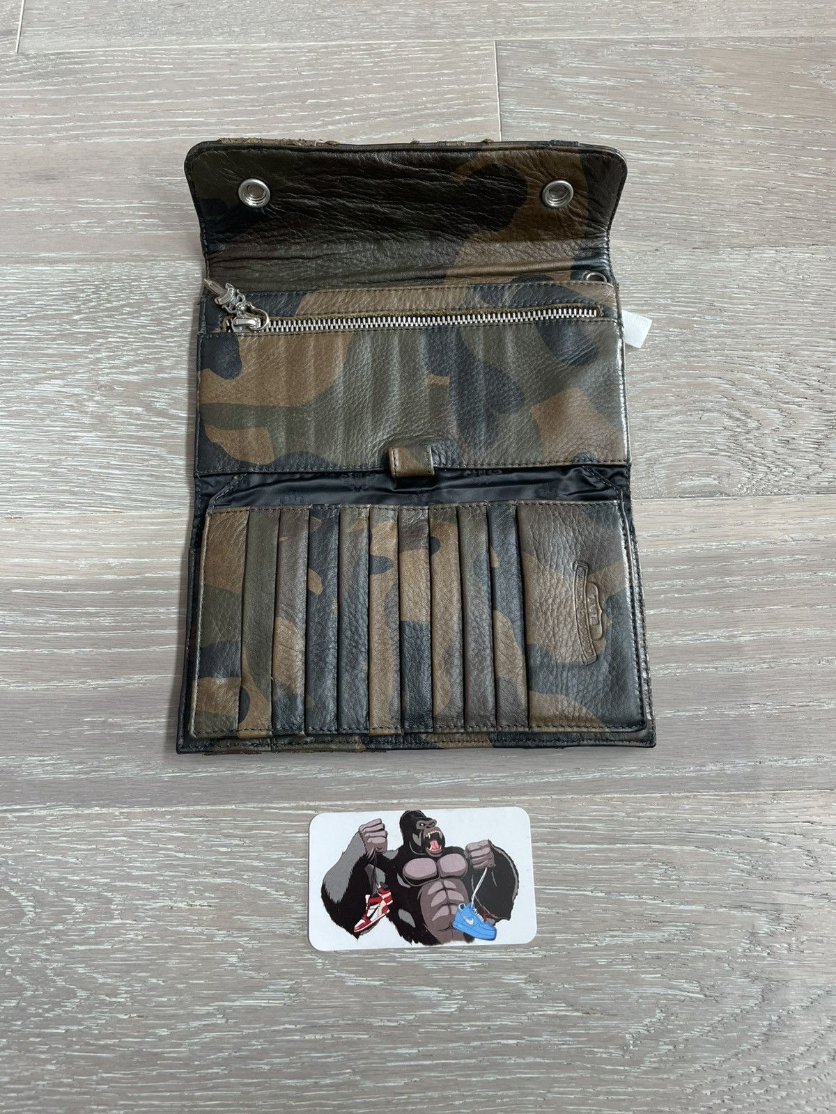 Chrome Hearts Chrome Hearts Camo Cross Patch Wave Wallet Size ONE SIZE - 4 Thumbnail