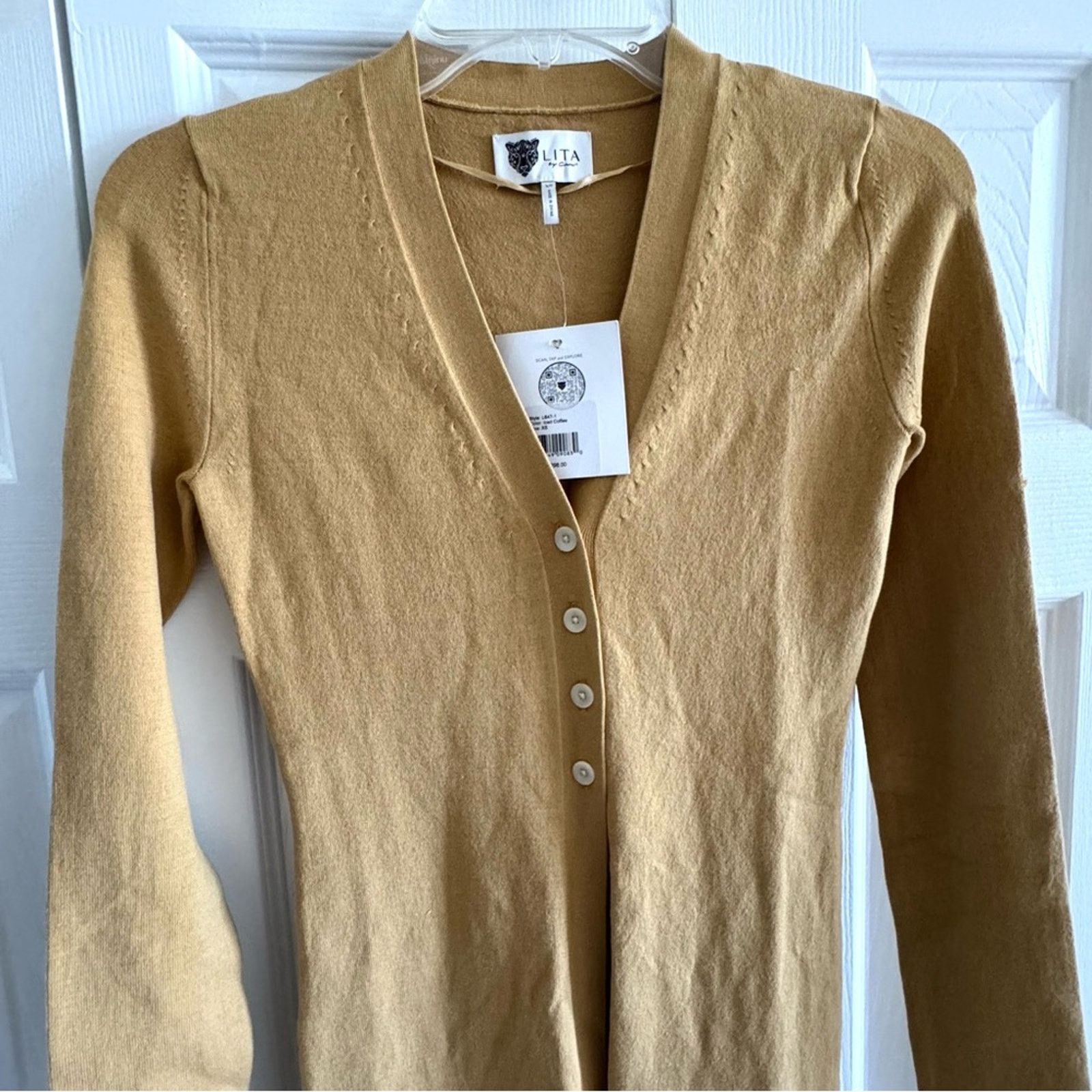 Other NWT!! LITA By Ciara Long Cardigan, Size XS, MSRP.$298 Size XS / US 0-2 / IT 36-38 - 6 Thumbnail