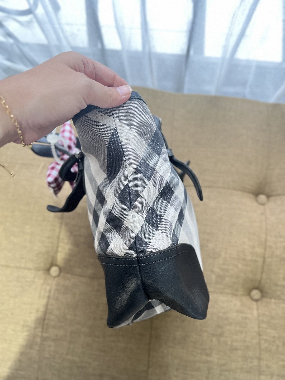 Burberry Tote Burberry Vintage Size ONE SIZE - 10 Thumbnail