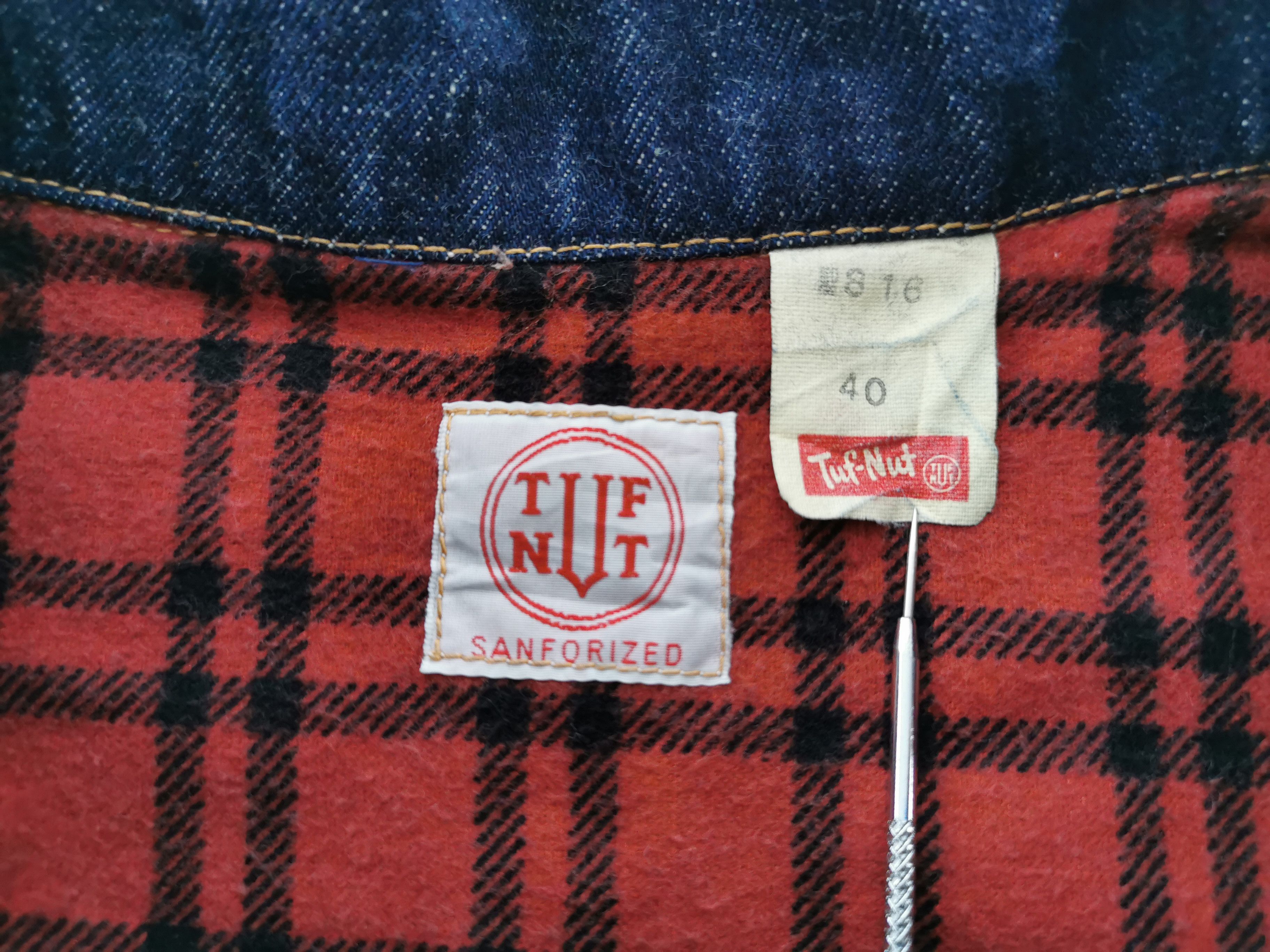 Vintage Vintage 90's Tuf-Nut Selvedge Denim Jeans Jacket Size M Size US M / EU 48-50 / 2 - 8 Thumbnail