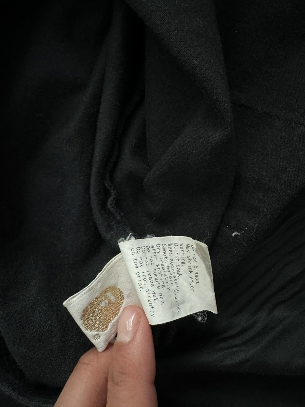 Bape Bape Lukewarm Water Vintage Tee Size US L / EU 52-54 / 3 - 9 Thumbnail