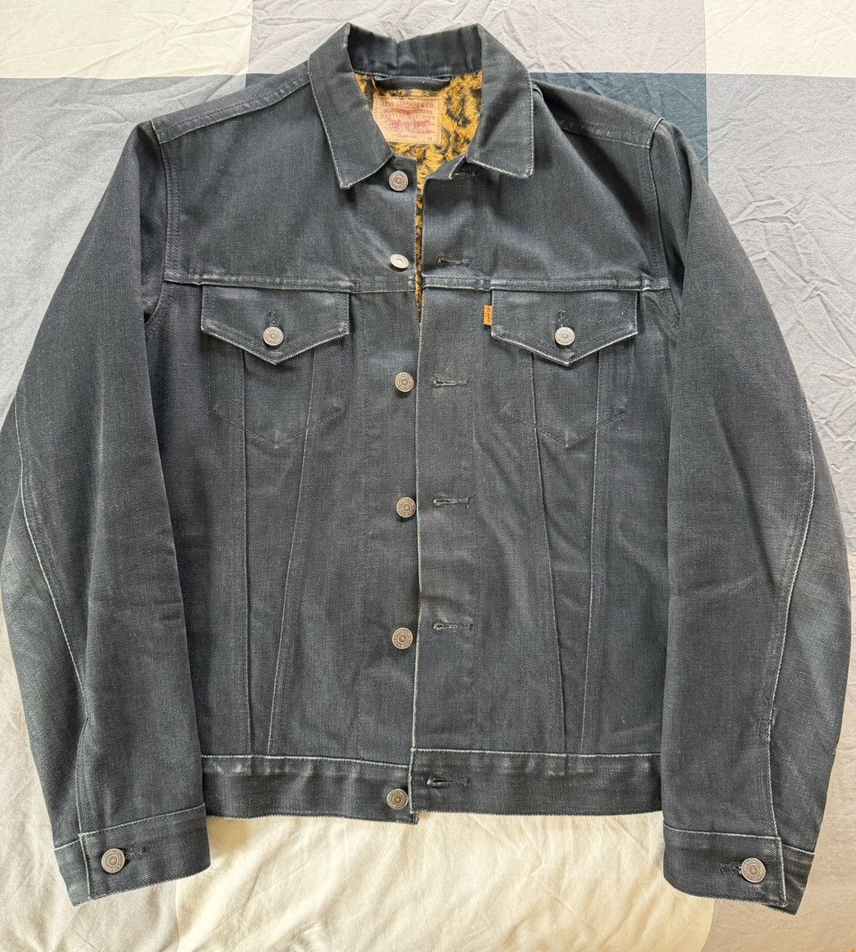 Supreme Leopard Denim Jacket | Grailed