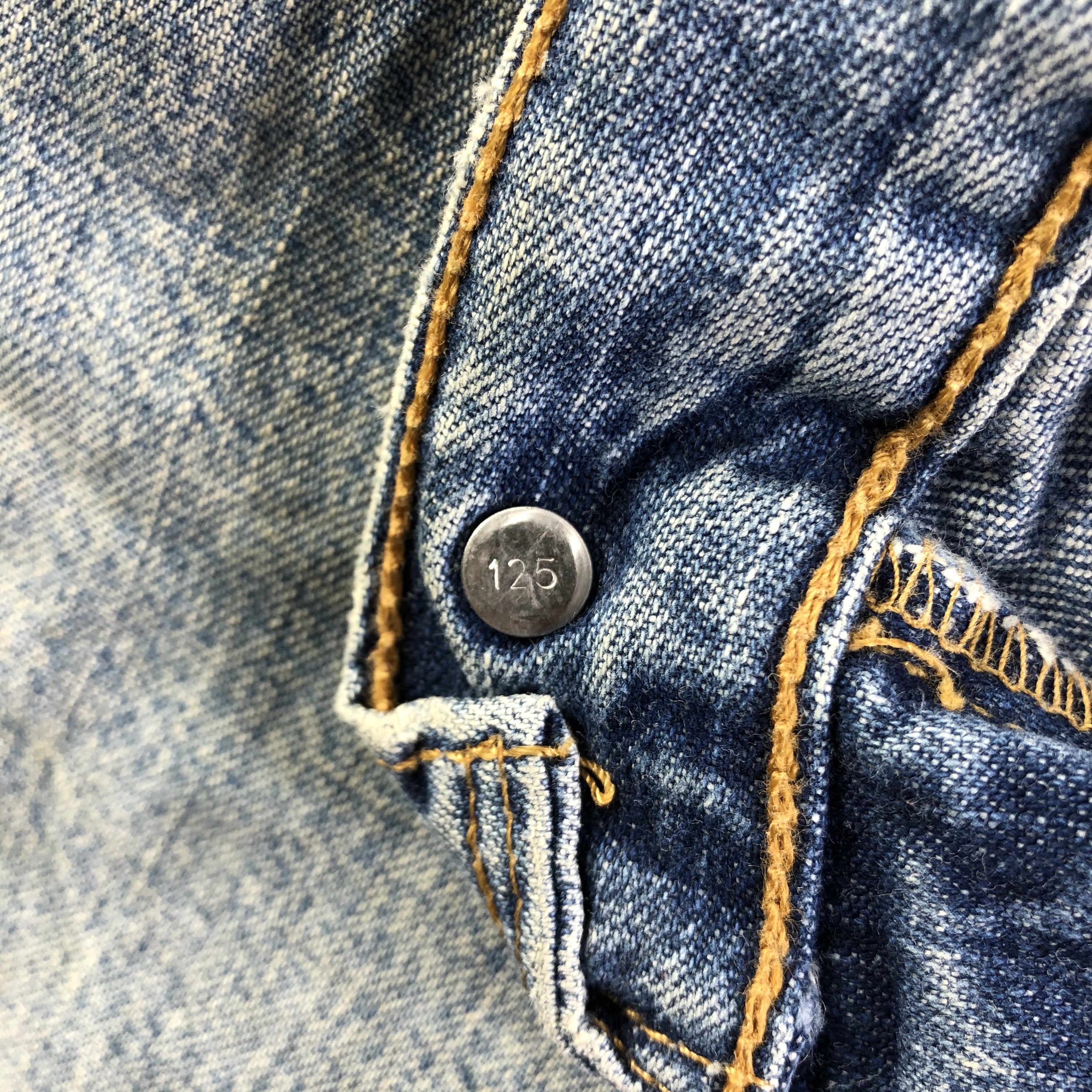 Levi's Vintage Blue Wash Levis 569 Jeans-J4192 Size US 34 / EU 50 - 10 Thumbnail