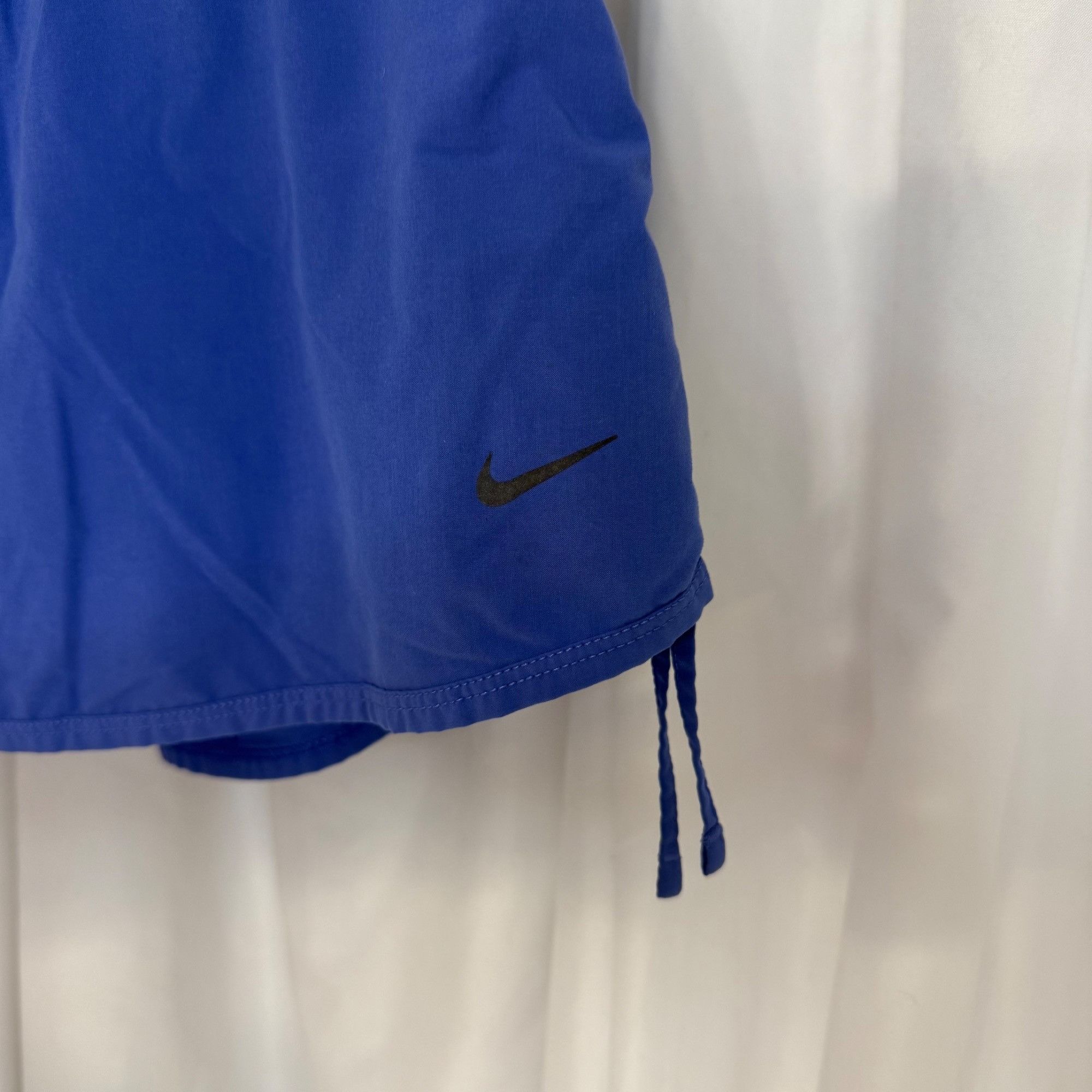 Nike Nike Dri-Fit Blue Athletic Skort With Orange Liner & Gray Wa Size 28" / US 6 / IT 42 - 2 Thumbnail