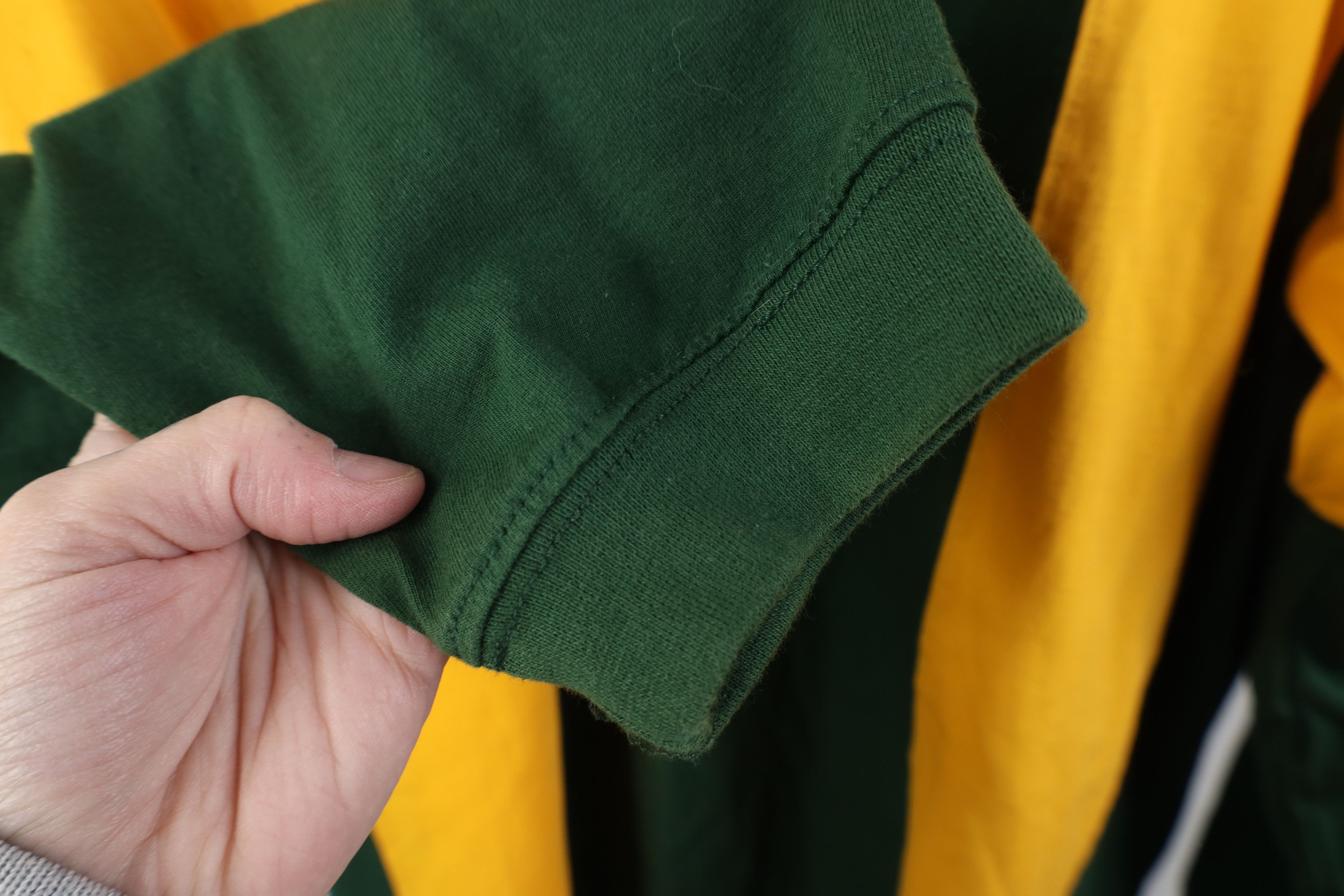 Vintage Vintage 90s Green Bay Packers Long Sleeve Polo Shirt Size US XL / EU 56 / 4 - 11 Thumbnail
