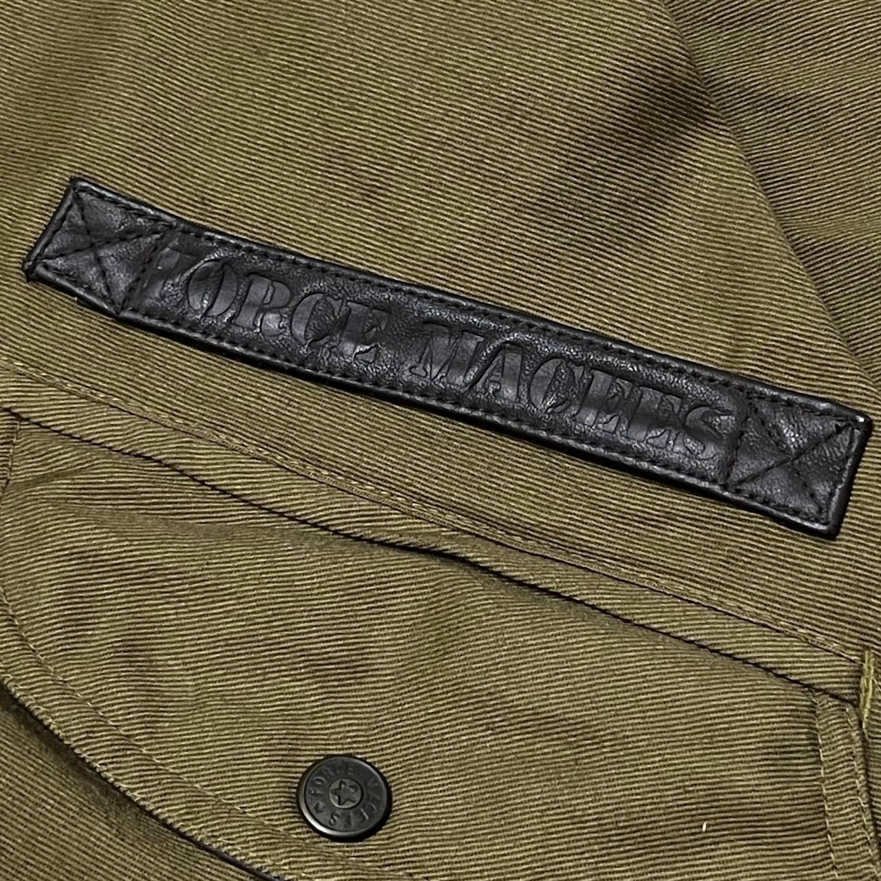 Japanese Brand Vintage Force Macees Military Aircraft Bomber Jacket Size US M / EU 48-50 / 2 - 8 Thumbnail