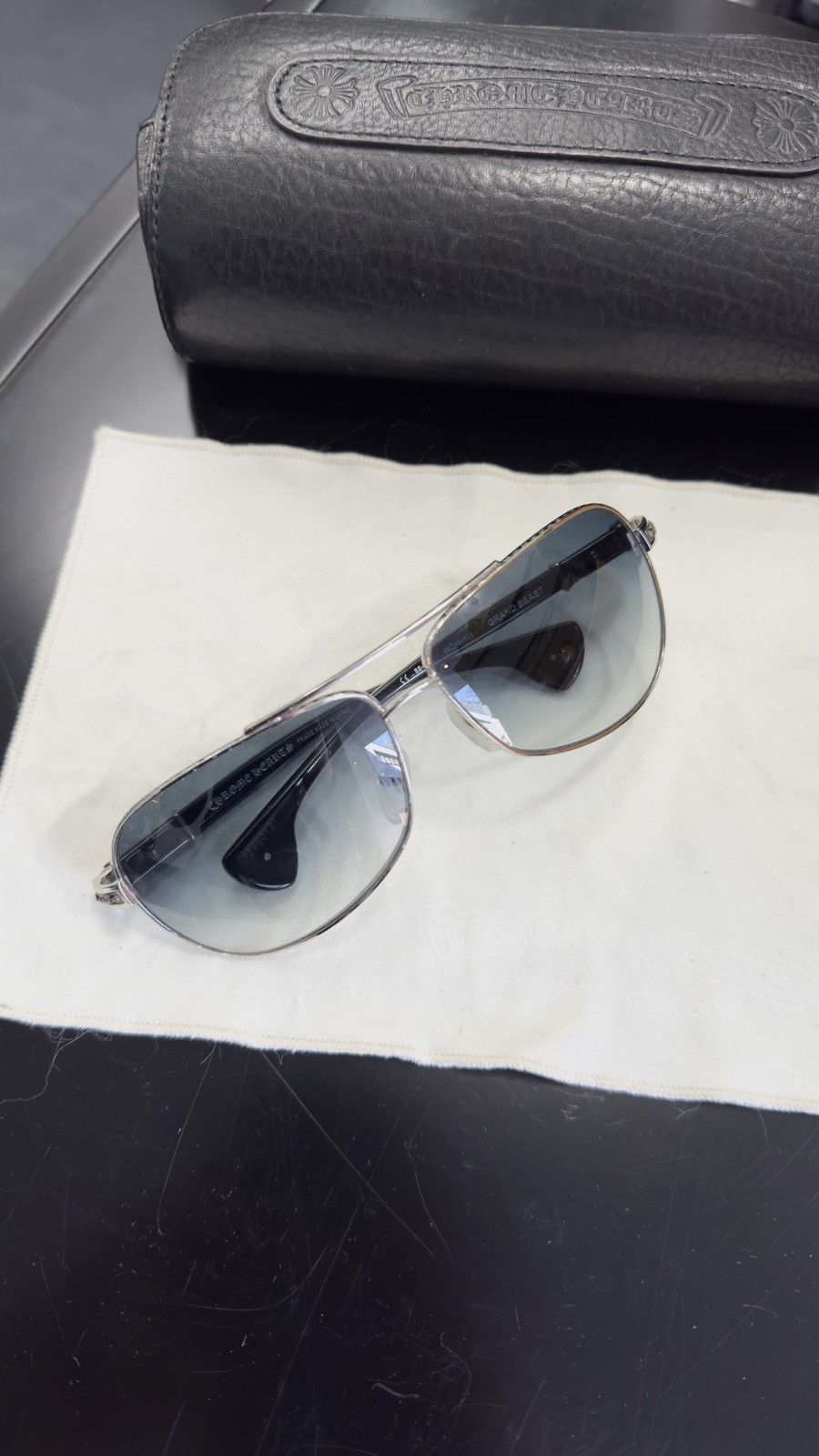Chrome Hearts 2014 Grand Beast Sunglasses Size ONE SIZE - 5 Thumbnail