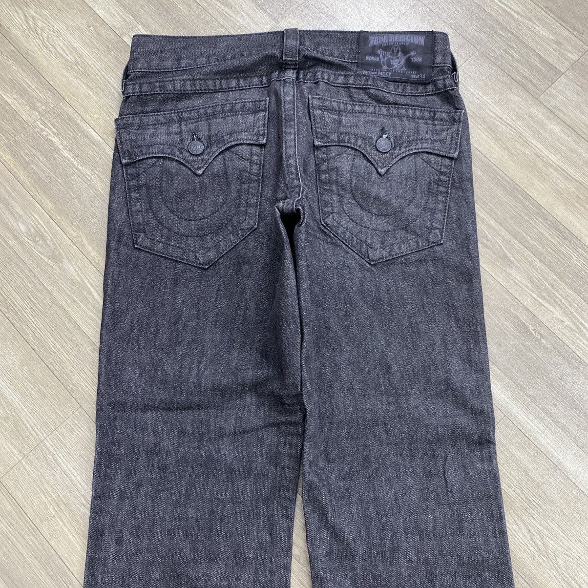 True Religion Vintage True Religion Ricky Black Dark Wash Jeans Size US 36 / EU 52 - 16 Thumbnail