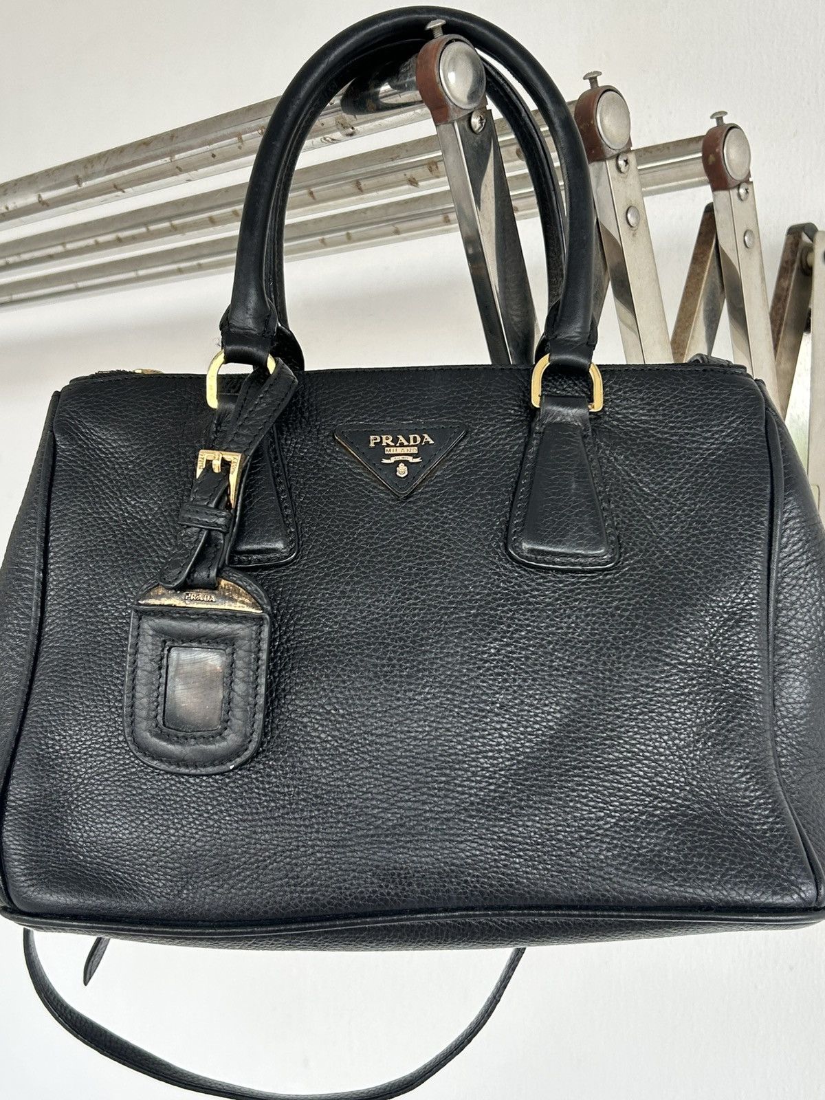 Prada Prada Vitello Daino leather handbag Size ONE SIZE - 2 Thumbnail