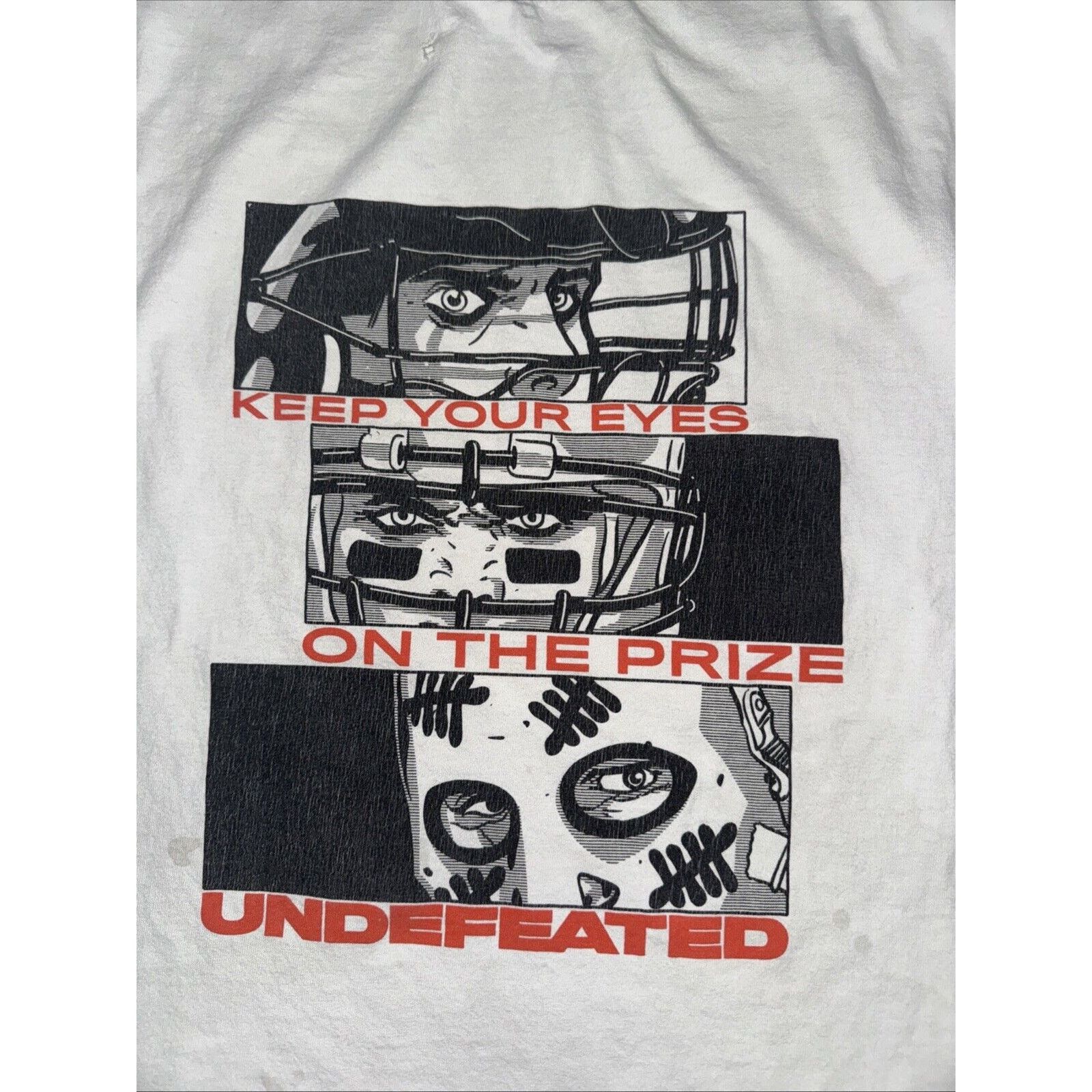 Undefeated × Vintage Vintage Undefeated Graphic T-Shirt White Small 19x25 Size US S / EU 44-46 / 1 - 2 Thumbnail