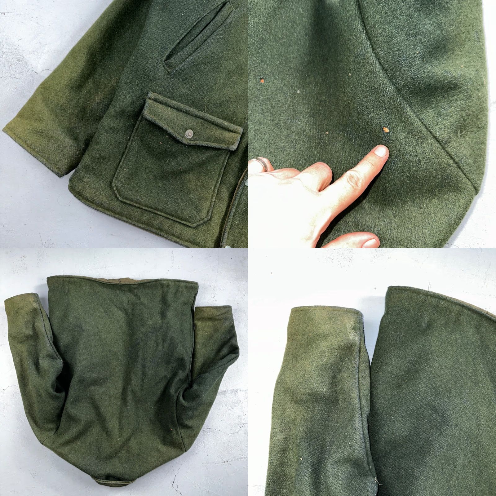 Vintage VTG Codet Wool Jacket Mackinaw Hunting Reversible Green Orange Outdoor Men’s L Size US L / EU 52-54 / 3 - 8 Thumbnail