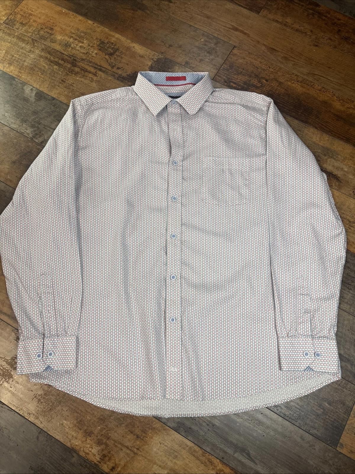 Johnston & Murphy Johnston And Murphy Men’s Long Sleeve XL Button-Down Shirt Size US XL / EU 56 / 4 - 1 Thumbnail