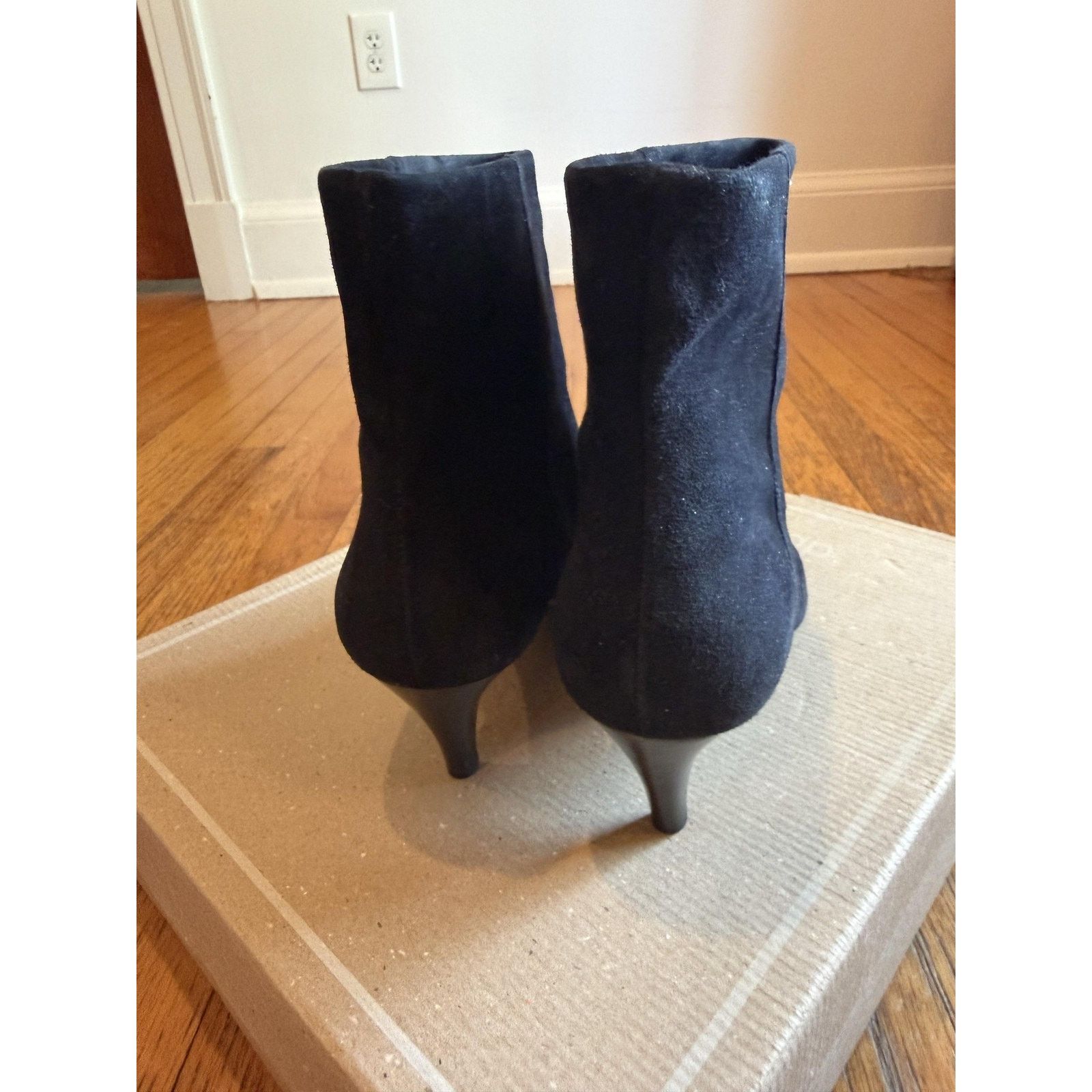Dolce Vita Dolce Vita Womens Pointed Toe Dee Booties Black Suede Sz 9 Size US 9 / IT 39 - 5 Thumbnail
