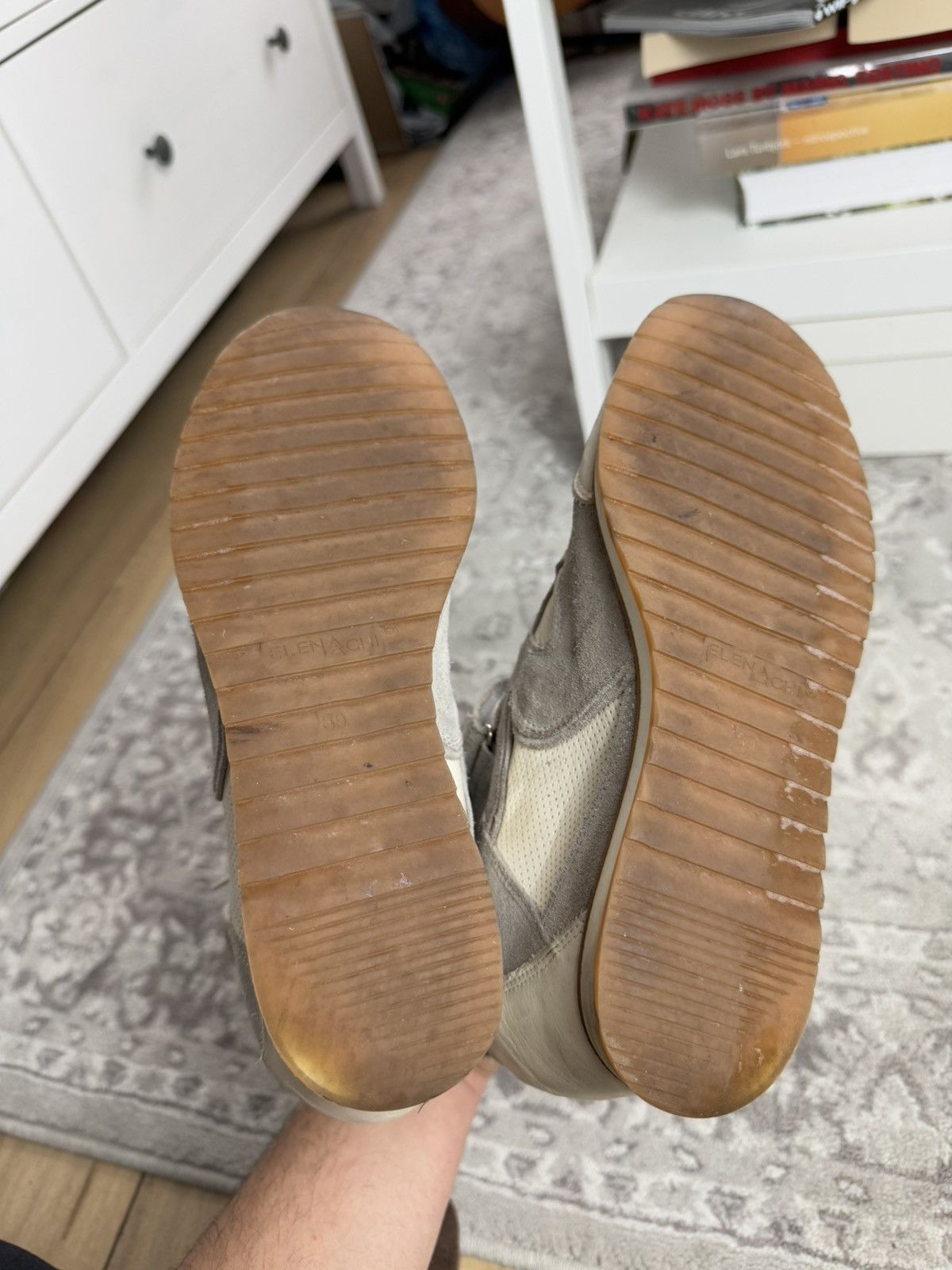 Japanese Brand Vintage y2k High top wedge isabel marant Beckett style shoes Size US 8 / IT 38 - 10 Thumbnail