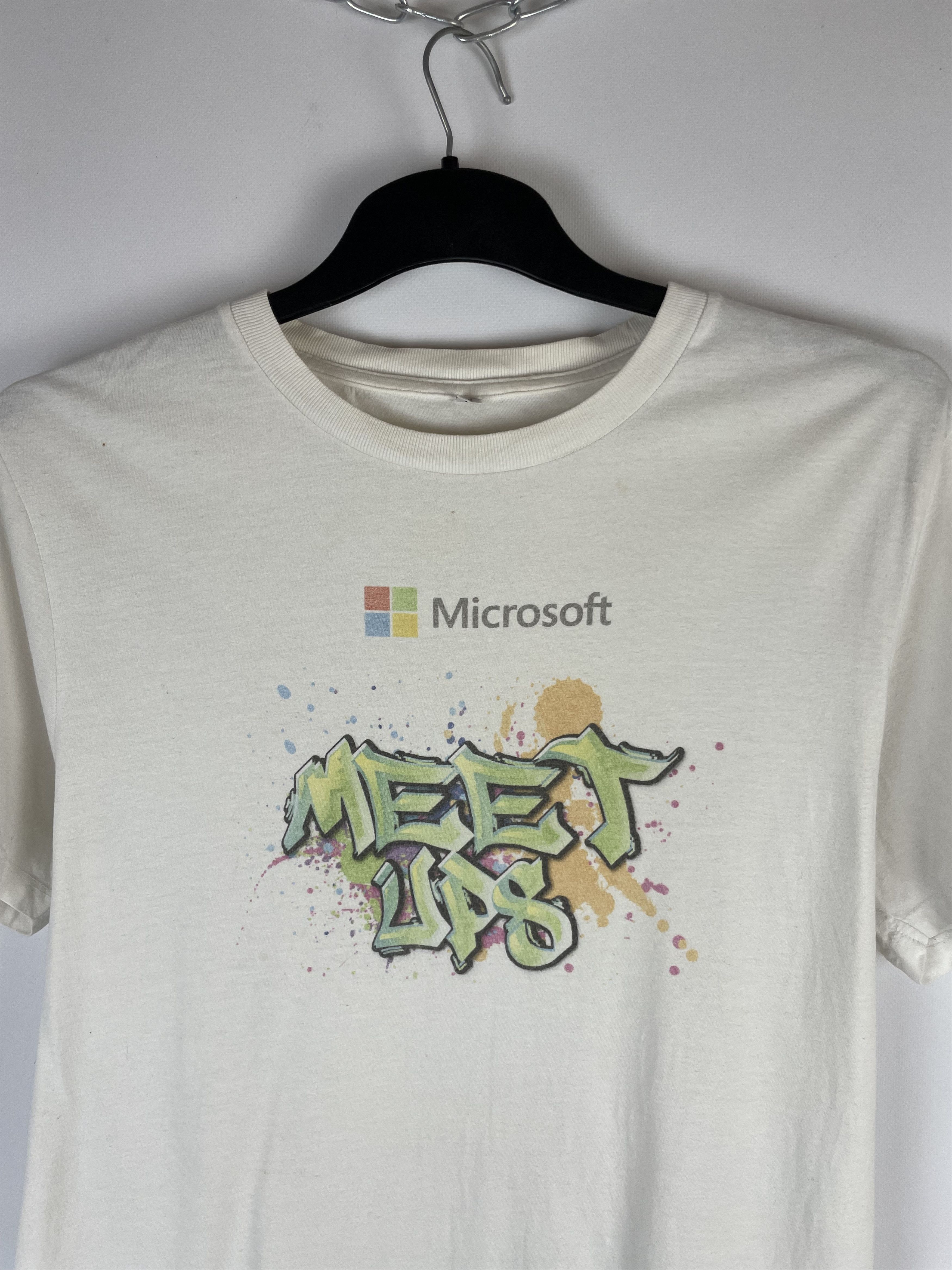 Vintage Vintage 90s Microsoft Tee T-Shirt Size US L / EU 52-54 / 3 - 3 Thumbnail