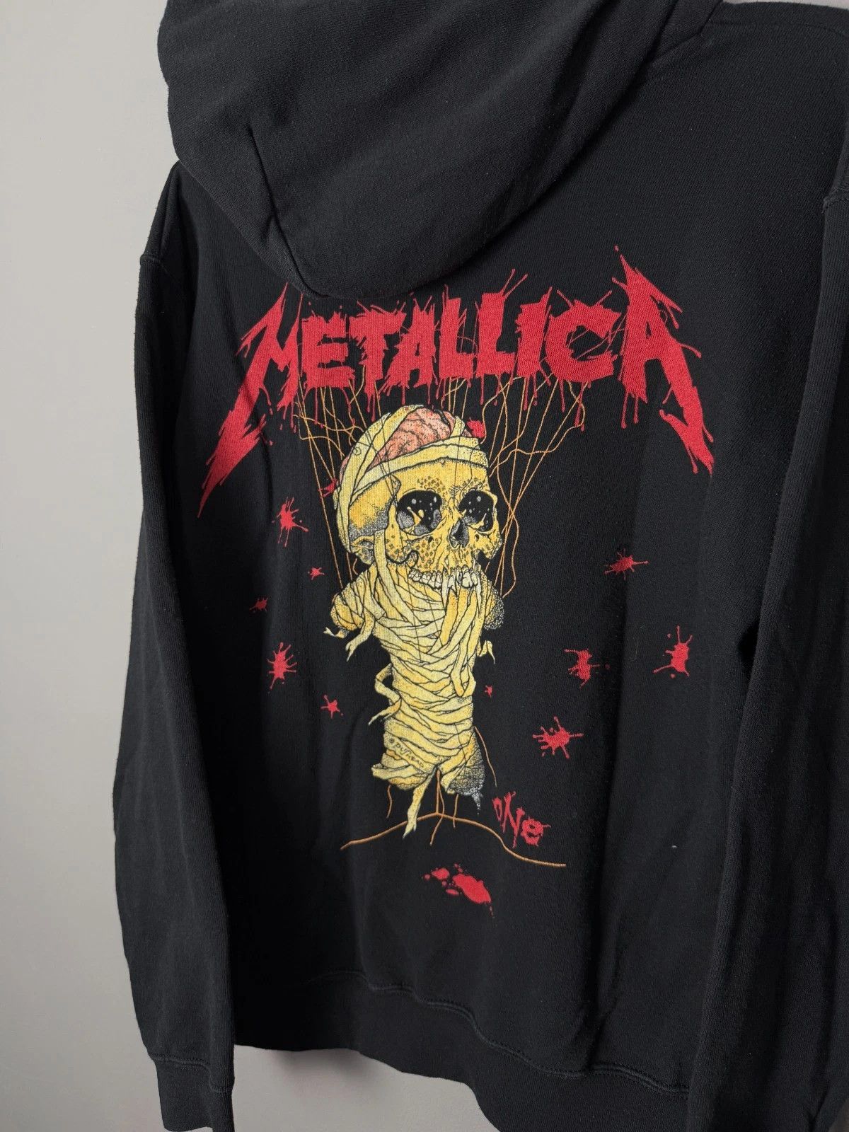 Metallica Vintage Metallica Hoodie Skull Graphic Black Band Sweatshirt Size US M / EU 48-50 / 2 - 6 Thumbnail