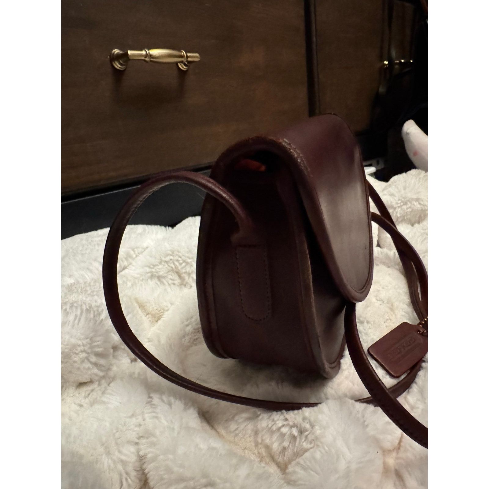 Coach Beaitifully Restored Coach Casey Bag Mahogany Crossbody Size ONE SIZE - 9 Thumbnail