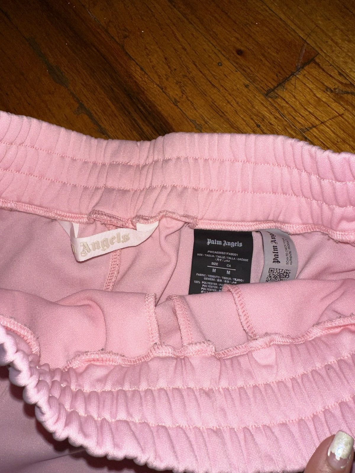 Palm Angels Pink palm angel track pants Size US 29 - 5 Thumbnail