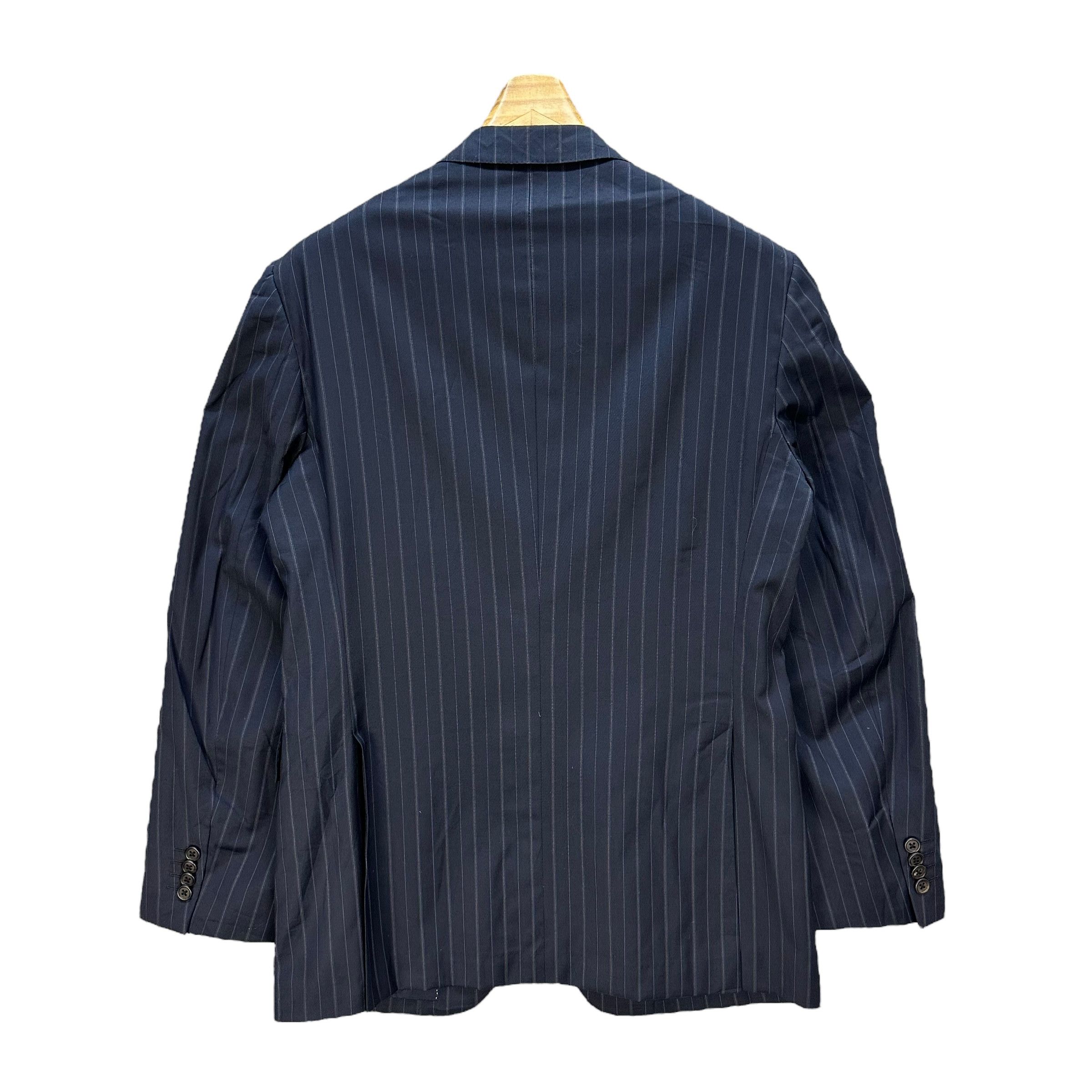 Paul Smith PAUL SMITH Loro Piana Wool Striped Suit Jacket #A55-1260 Size US XL / EU 56 / 4 - 11 Thumbnail