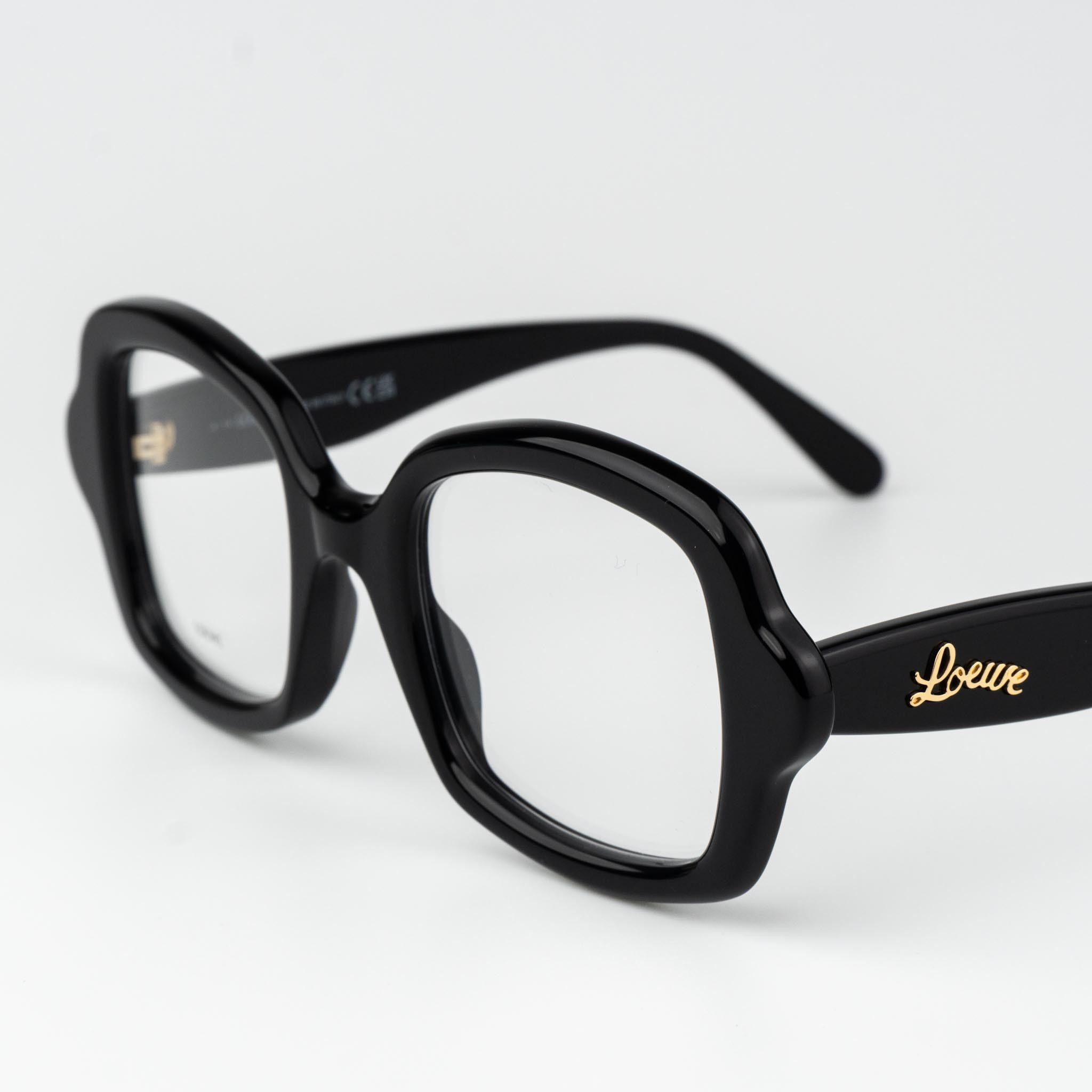 Loewe Loewe CURVY Women Eyeglasses Square LW50066I 001 BRAND NEW Size ONE SIZE - 5 Thumbnail