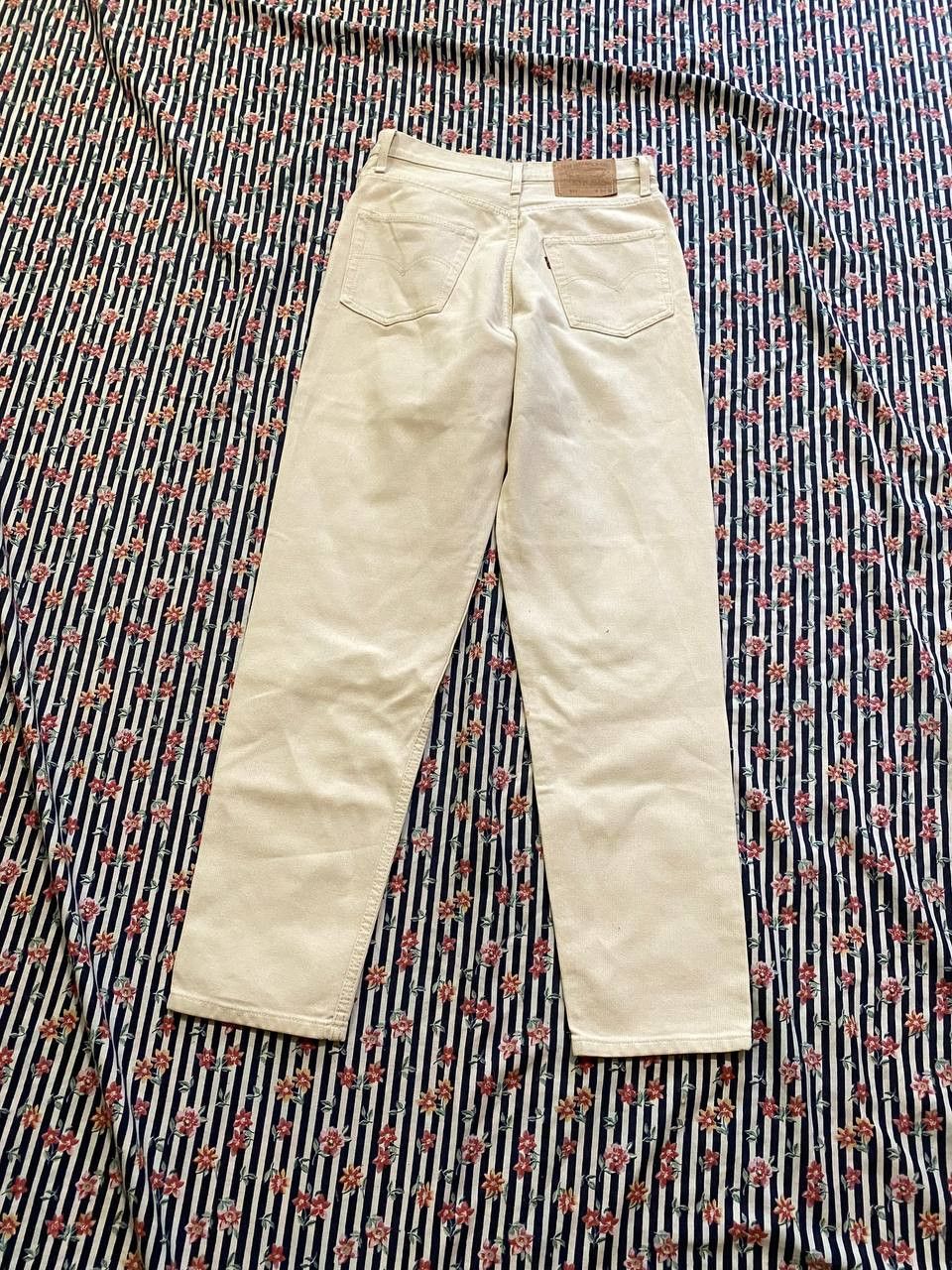 Levi's white vintage Levi's 501 jeans streetwear Y2K Size US 32 / EU 48 - 18 Thumbnail