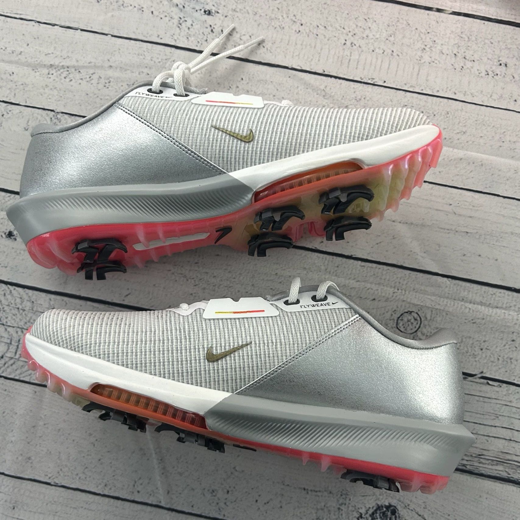 Nike Nike Infinity Tour 2 NRG US Open Golf HM9678-100 Mens Size 12.5 White Nike Infinity Tour 2 Sneakers Golf Shoes HM9678-100 Mens Size 12.5 White Size US 12 / EU 45 - 7 Thumbnail