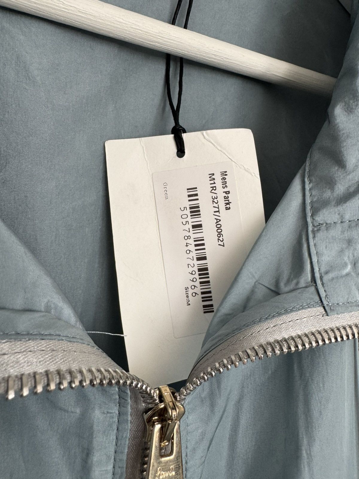 Paul Smith Paul Smith SS19 Technical Parka – Size M – Ice Green – NWT Size US M / EU 48-50 / 2 - 2 Thumbnail