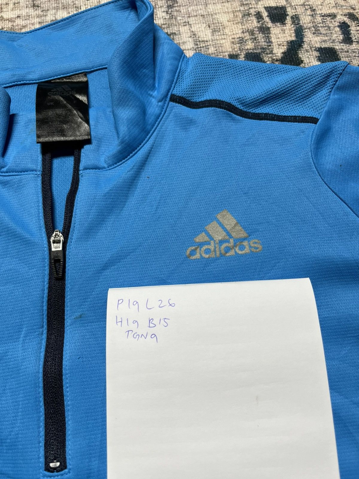 Adidas 💥Adidas Jersey Half Zipper For Sports Size US M / EU 48-50 / 2 - 7 Thumbnail