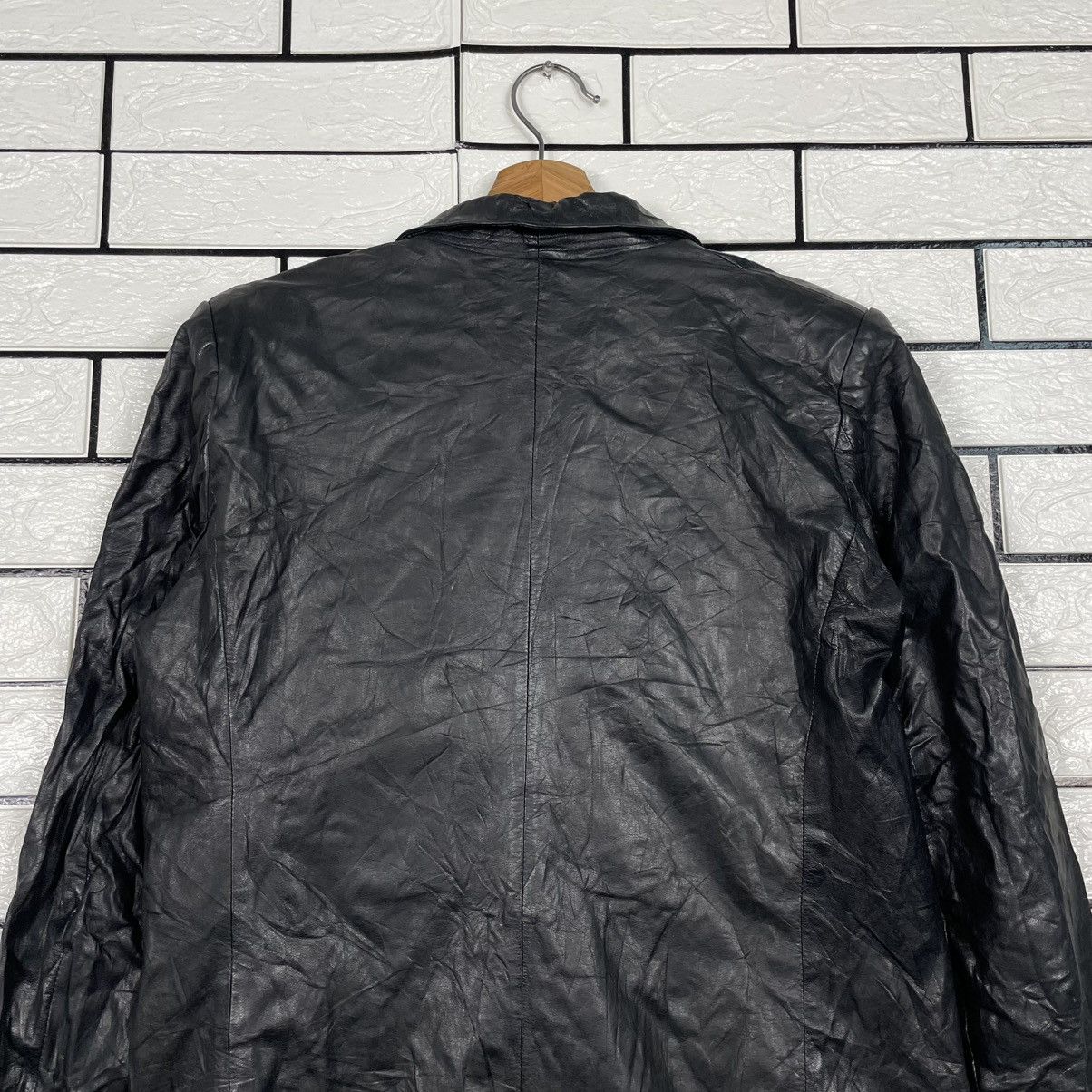 Japanese Brand C'est Chouette Leather Jacket Size M / US 6-8 / IT 42-44 - 8 Thumbnail