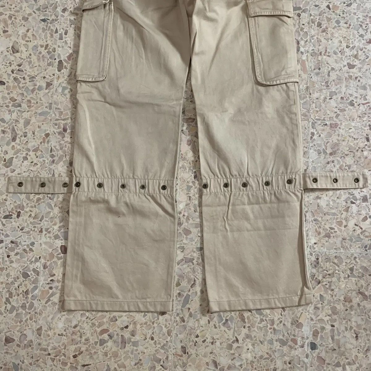 Beauty Beast MEN’s MELROSE UTILITY 31x31 PARACHUTE STUDDED TROUSERS CARGO Size US 31 - 9 Thumbnail