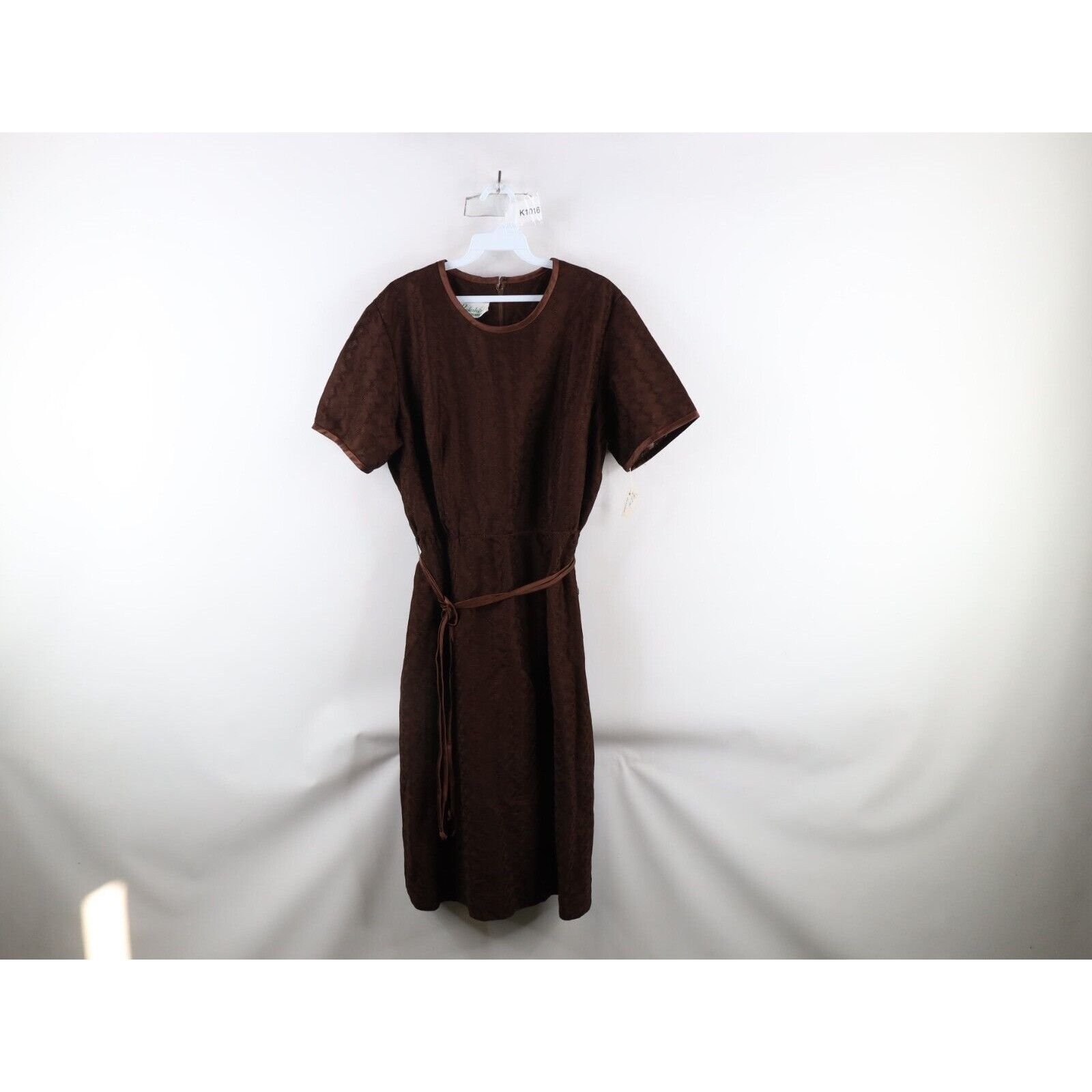 Vintage Deadstock Vintage 60s Mid Century Modern MCM Dress Size L / US 10 / IT 46 - 1 Thumbnail
