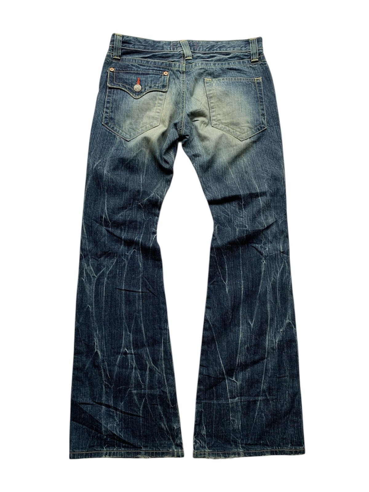 If Six Was Nine Japanese brand Et boite distressed lightning flared Size US 32 / EU 48 - 4 Thumbnail
