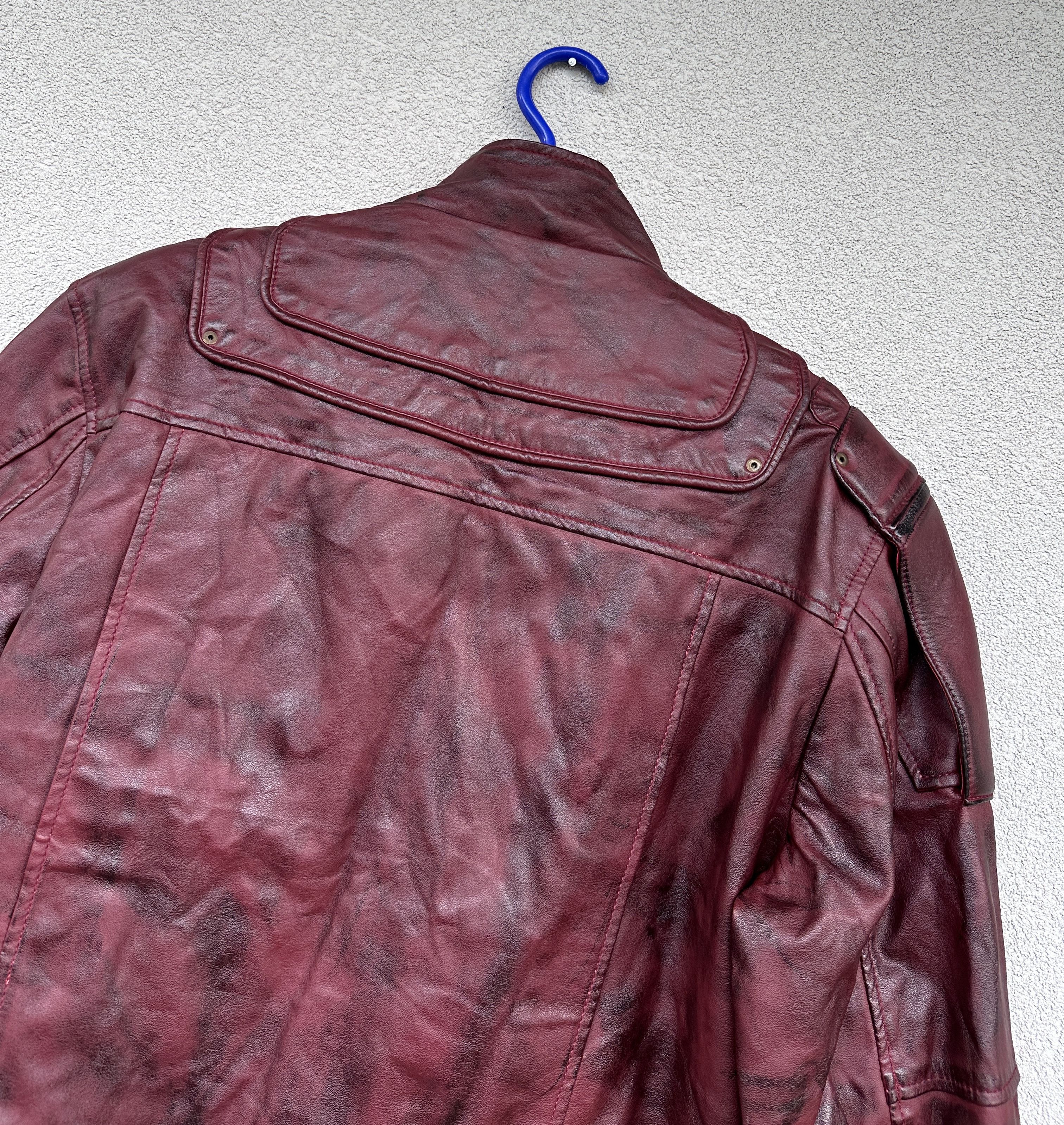 Vintage Vintage opium avant garde men leather jacket Size US L / EU 52-54 / 3 - 8 Thumbnail