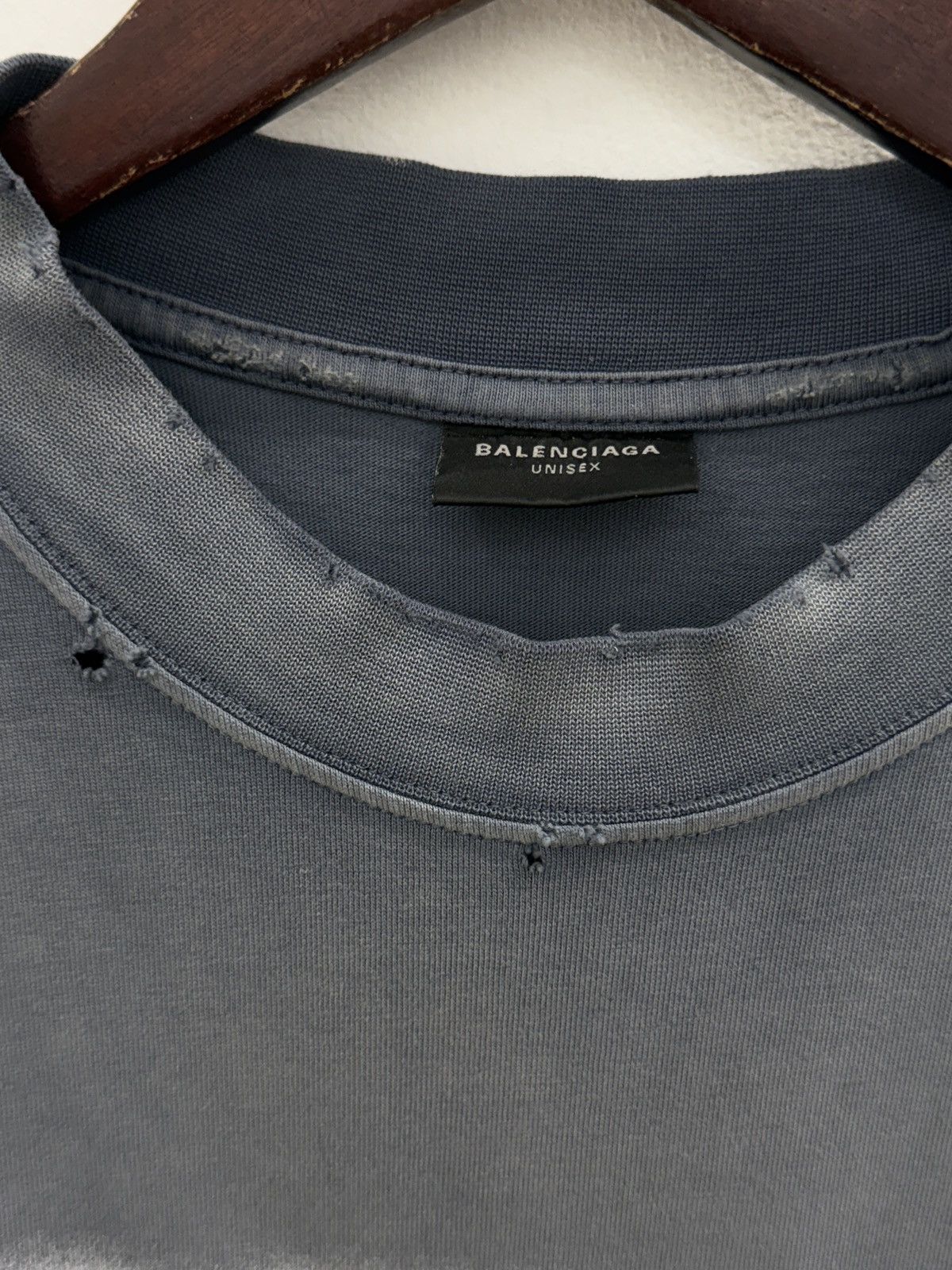 Balenciaga Balenciaga 24ss Now Buy Now Black Washed T-shirt Size US S / EU 44-46 / 1 - 3 Thumbnail