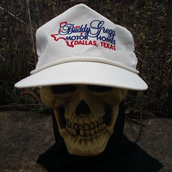 Vintage DS Vintage Buddy Gregg Motor Homes Dallas Rope Trucker Hat Size ONE SIZE - 1 Thumbnail