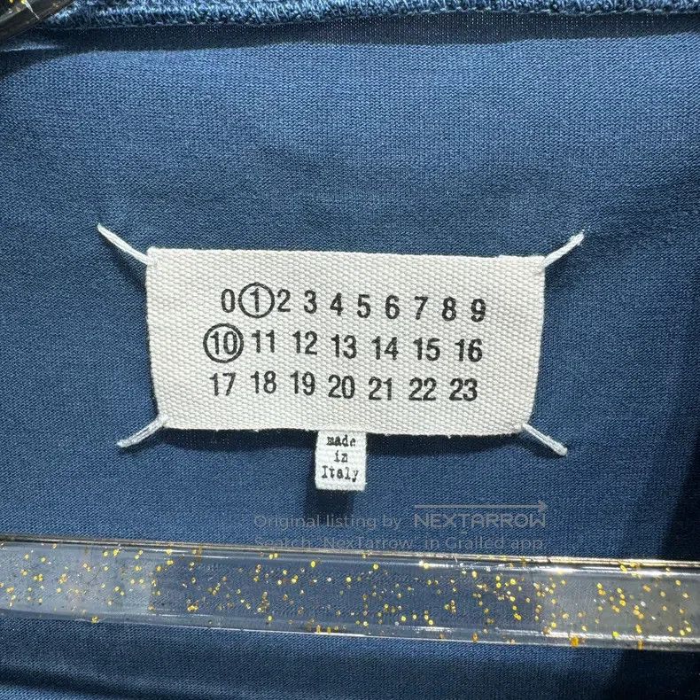 Other Maison Margiela Blue old logo short sleeves Size US S / EU 44-46 / 1 - 3 Thumbnail