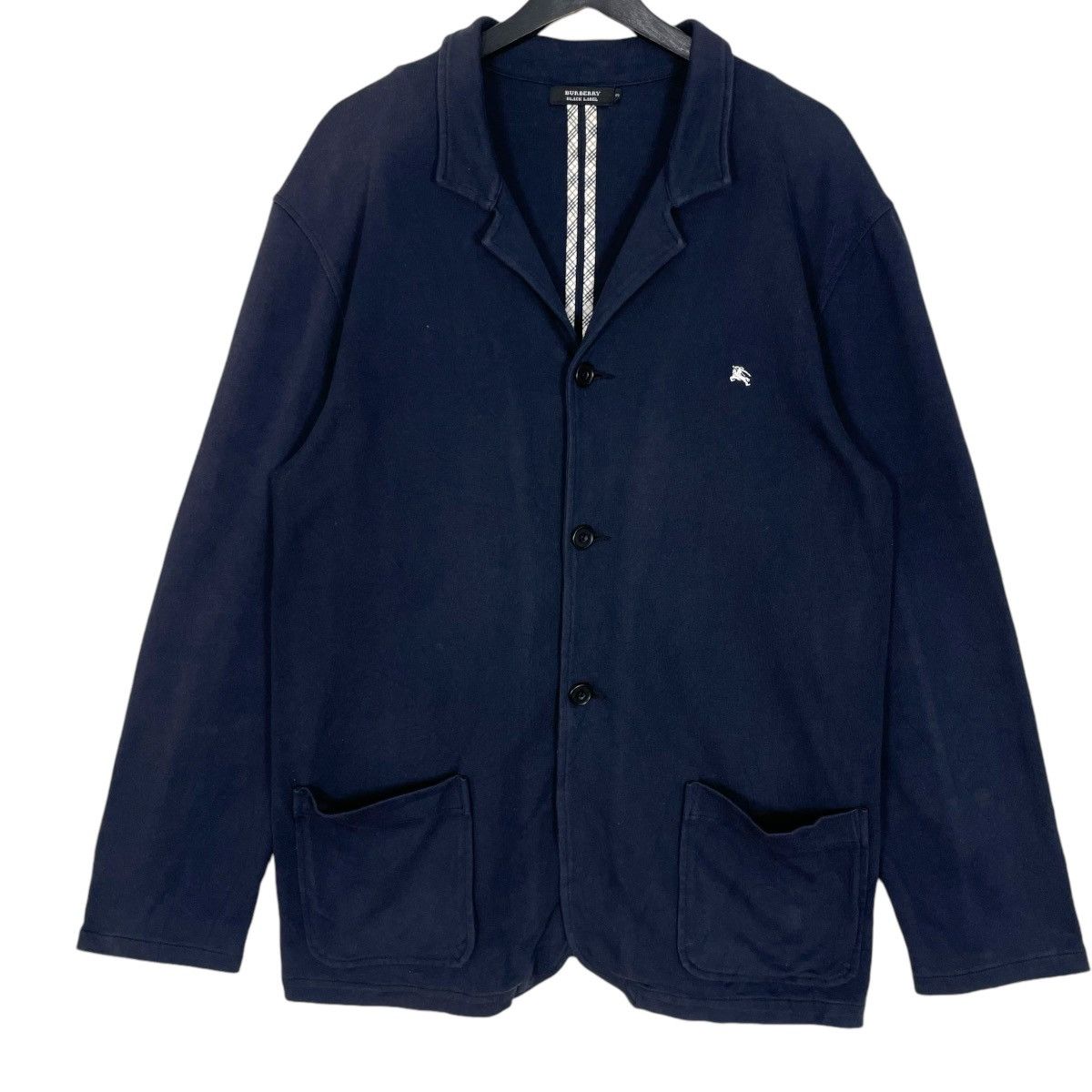 Burberry Vintage Burberry Black Label Jacket Navy Blue Button Up Size US M / EU 48-50 / 2 - 1 Thumbnail