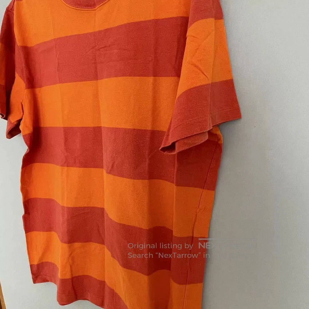 GOODENOUGH goodenough orange striped short sleeve tee. Size US L / EU 52-54 / 3 - 3 Thumbnail