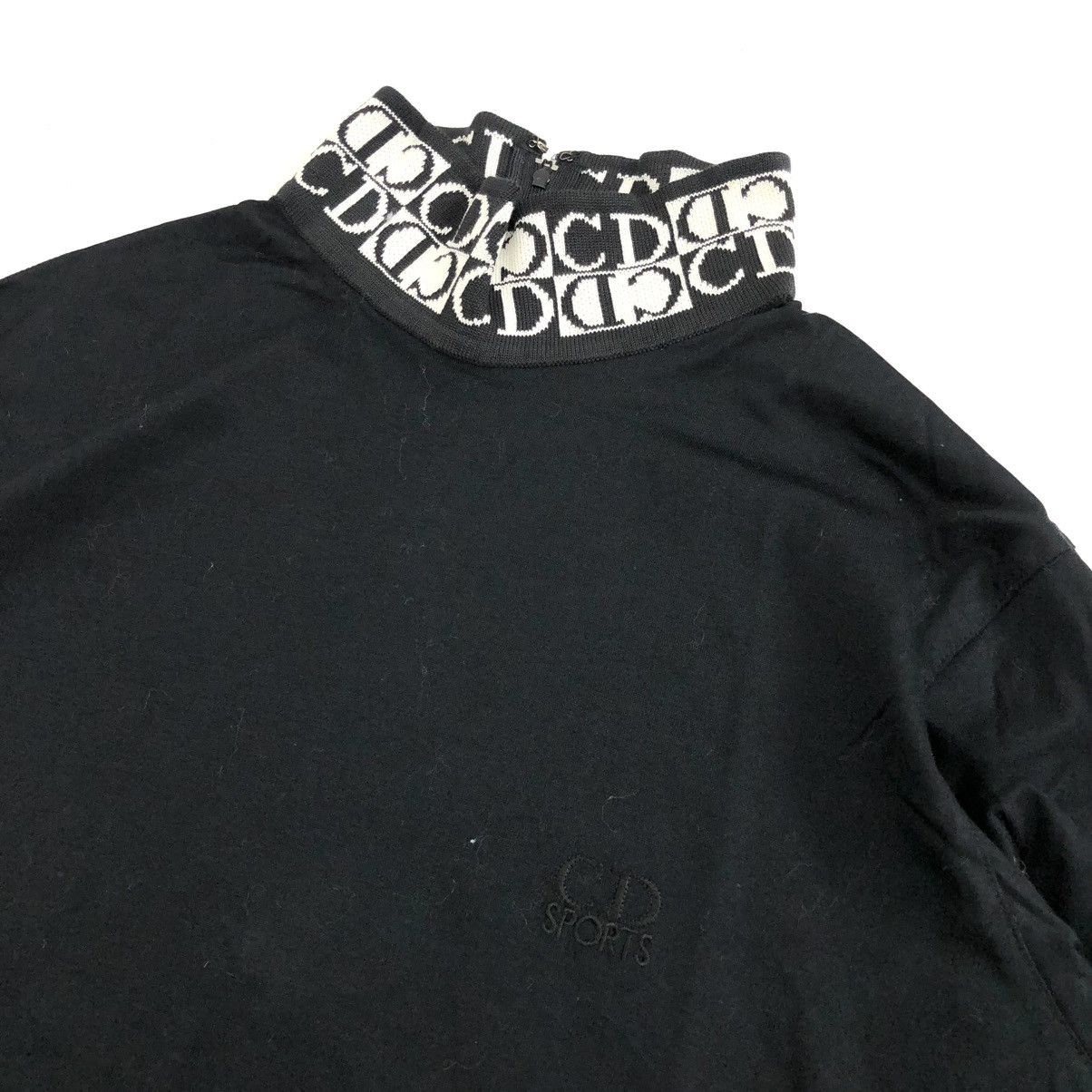 Christian Dior Monsieur × Dior Vintage Christian Dior Sports Paris Half Zip Long Sleeve Size M / US 6-8 / IT 42-44 - 4 Thumbnail