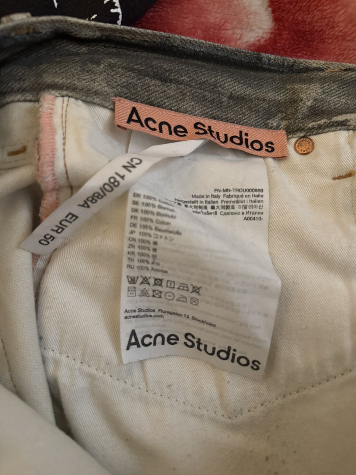 Acne Studios Acne Studios jeans Size US 34 / EU 50 - 6 Thumbnail