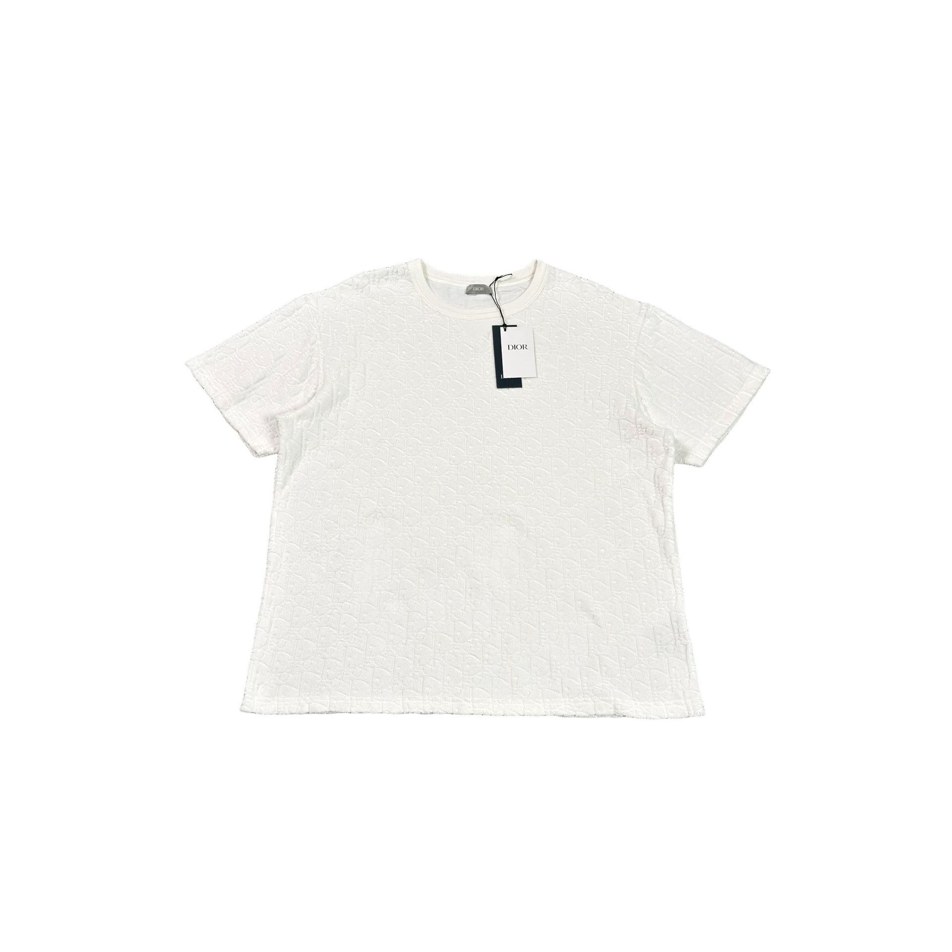 Dior Dior Monogram Towel Jacquard T-Shirt XXL Size US XXL / EU 58 / 5 - 1 Thumbnail