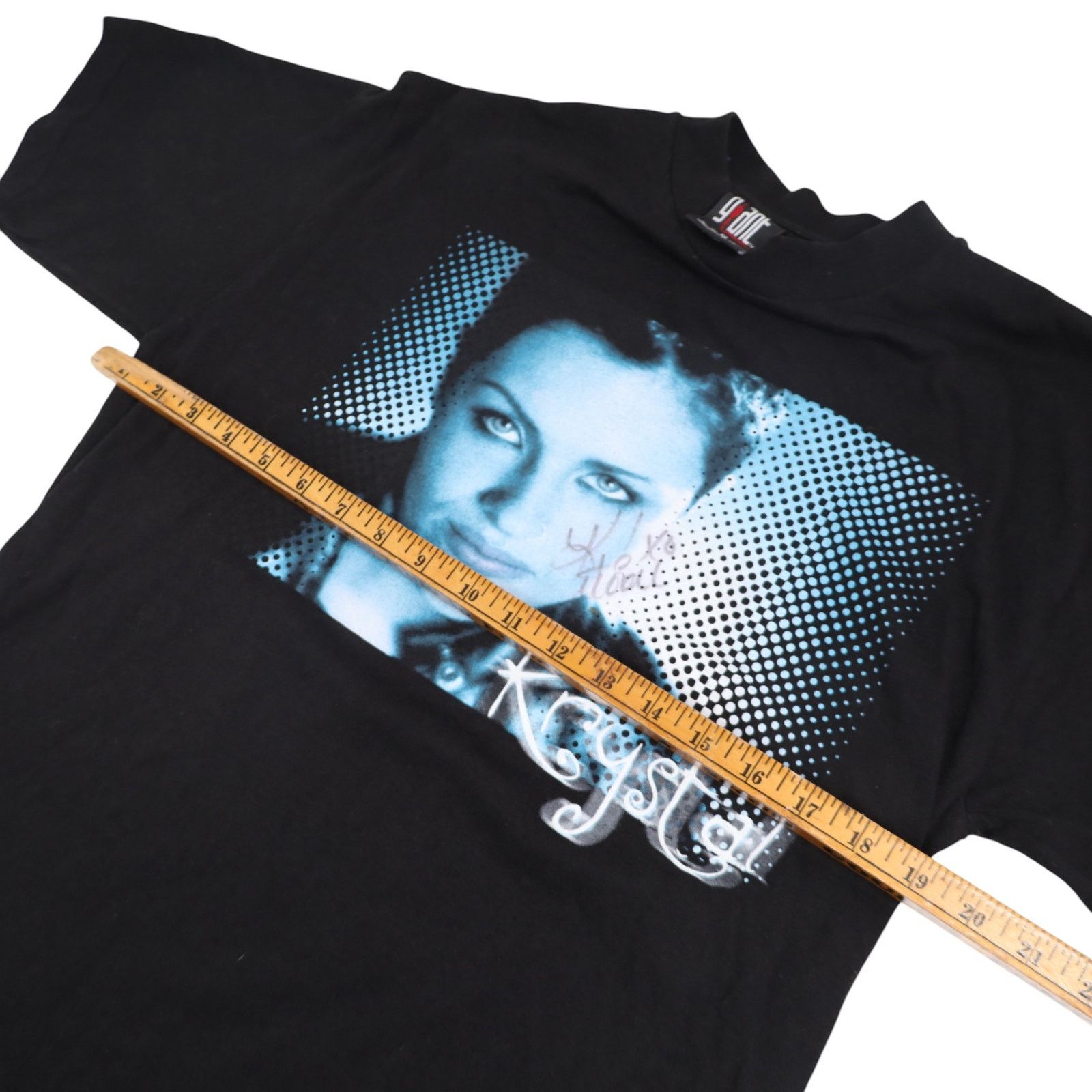 Giant × Vintage Vintage Y2k Giant Krystal Harris Signed Graphic Band Tee Size US M / EU 48-50 / 2 - 7 Thumbnail